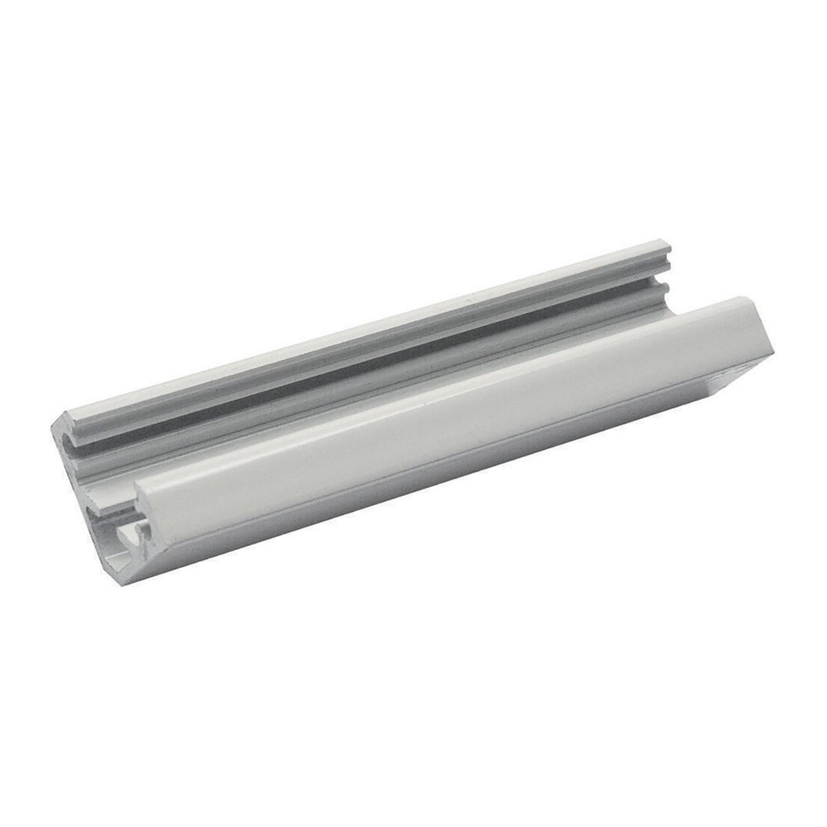 BARRA IN ALLUMINIO ANGOLARE PER STRIP LED TIPO C PROFILO S45 DIMENSIONI  200x18,6x18,6 mm