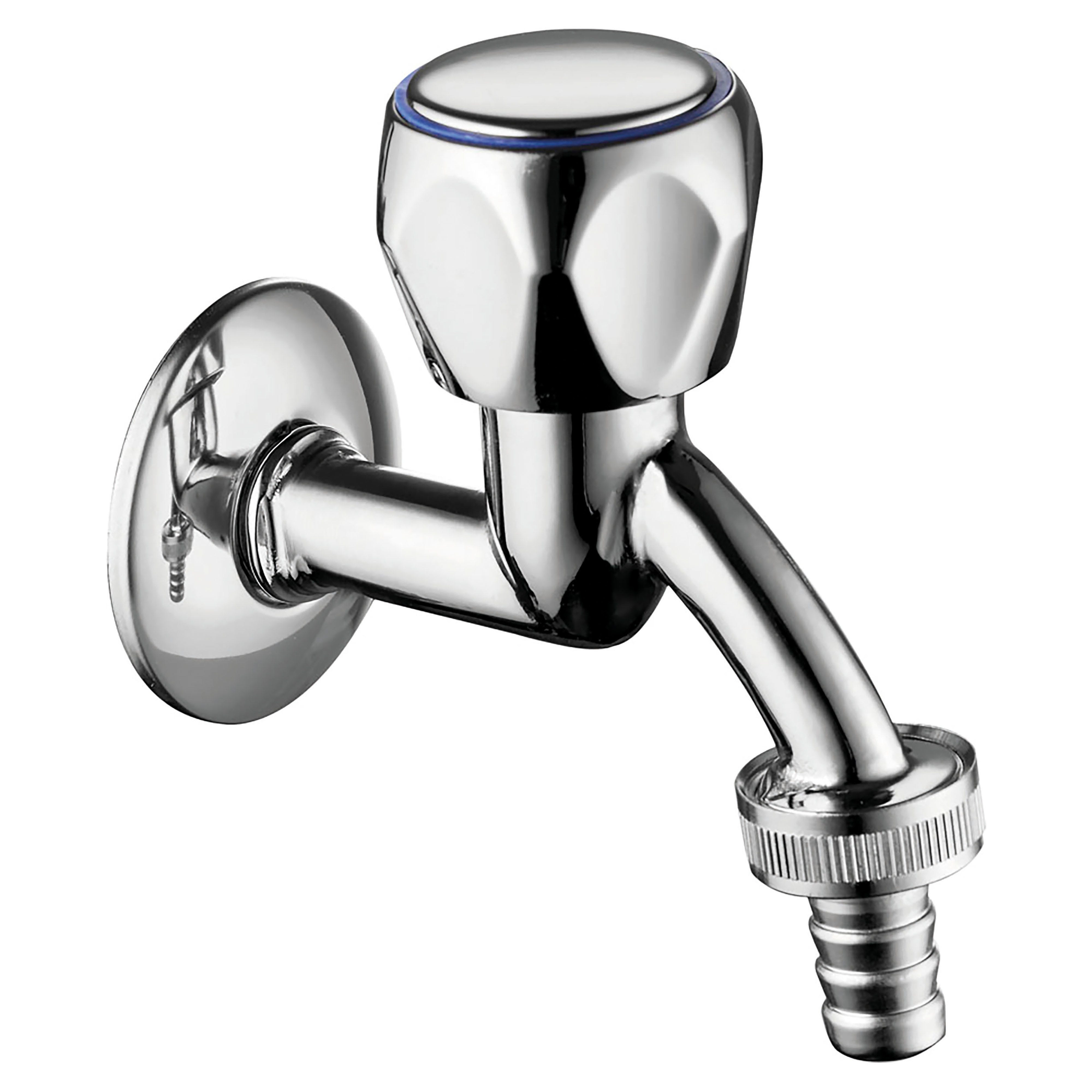 Rubinetto Acqua Fredda A Parete DIMO – Ottone Cromato, Design A Cascata, Moderno - Foto 5