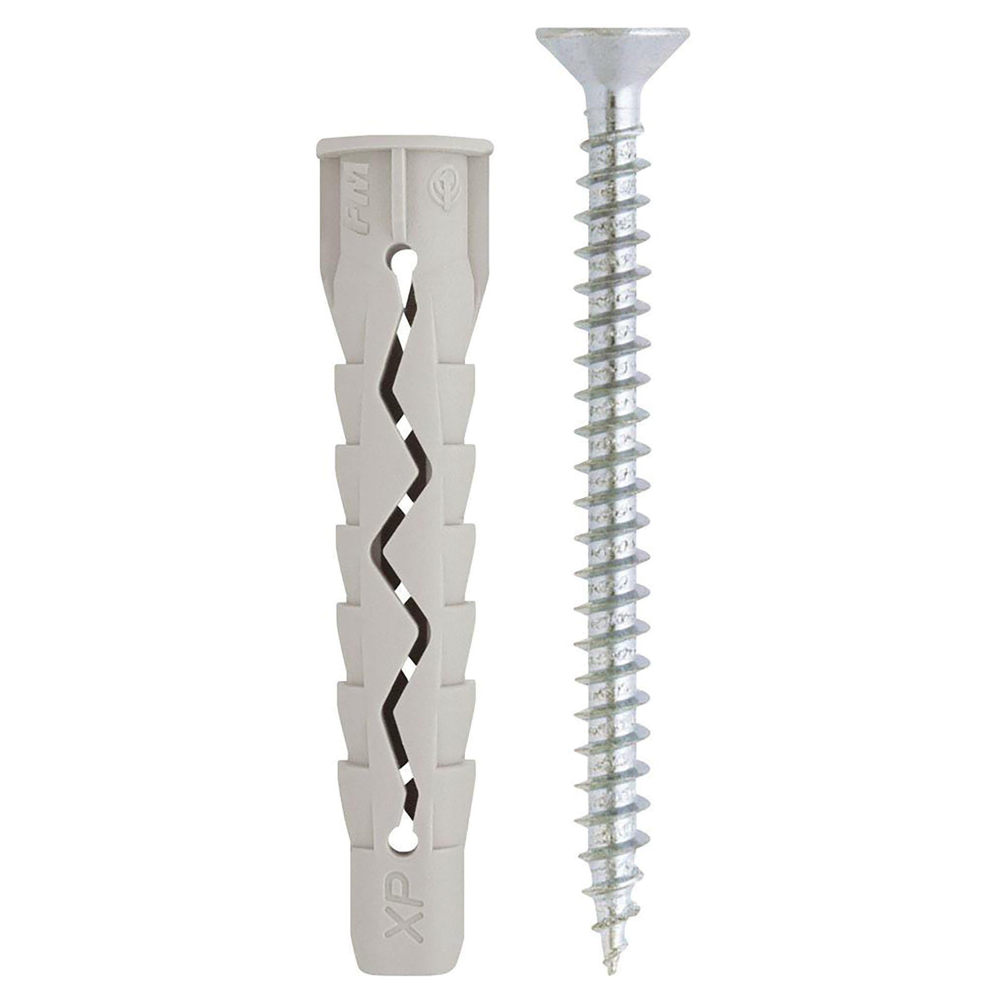 100 Tasselli Nylon Con Vite 8x51mm - Friulsider Per Fai Da Te - Foto 9