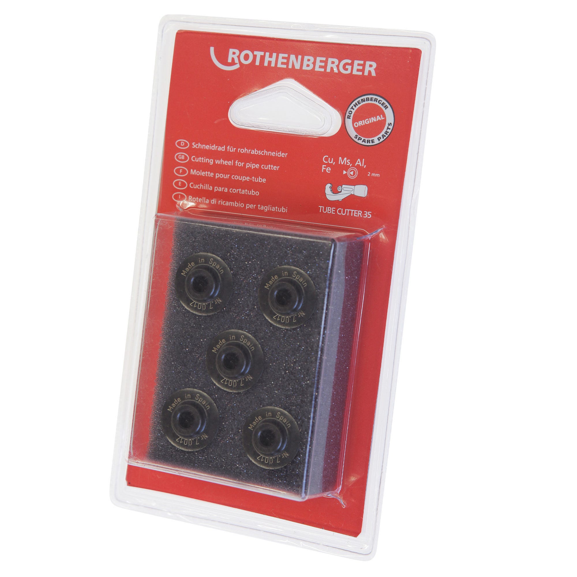 Tagliatubi Per Rame Tagliatubi In Alluminio Professionale - Per Tubi Da 1/8" A 1-1/8", PVC, Plastica, Ottone E Rame Wideskall Modello 21C-634 - Foto 8