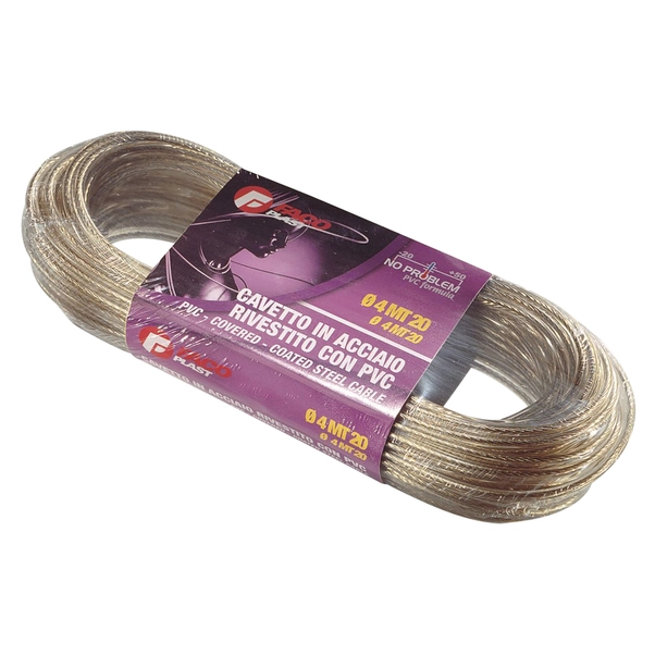 20 Metri Cavo Filo Stendibiancheria In Acciaio Per Esterno Diametro 4mm - Foto 10