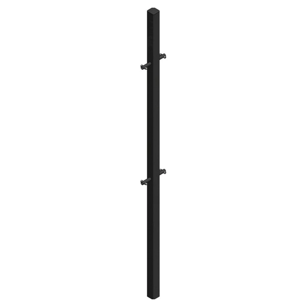 PALO DI PLASTICA NERO PER RECINZIONE 10 PZ PALO DI PLASTICA NERO PER RECINZIONE 10 PZ