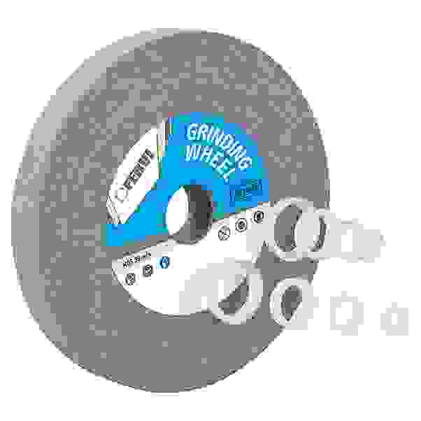 DISCO PER MOLA DA BANCO Ø 200 mm FERVI SP 20 mm CON 4 ADATTORI GRANA 60