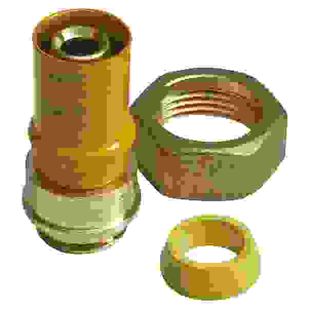 3S SuperSamaStore Raccordo Riduzione Gas 1/8" F X 1/4" M, Adattatore In Ottone Filettato BSP, Ideale Per Impianti Idraulici, Condizionamento E Applicazioni Tecniche - 12