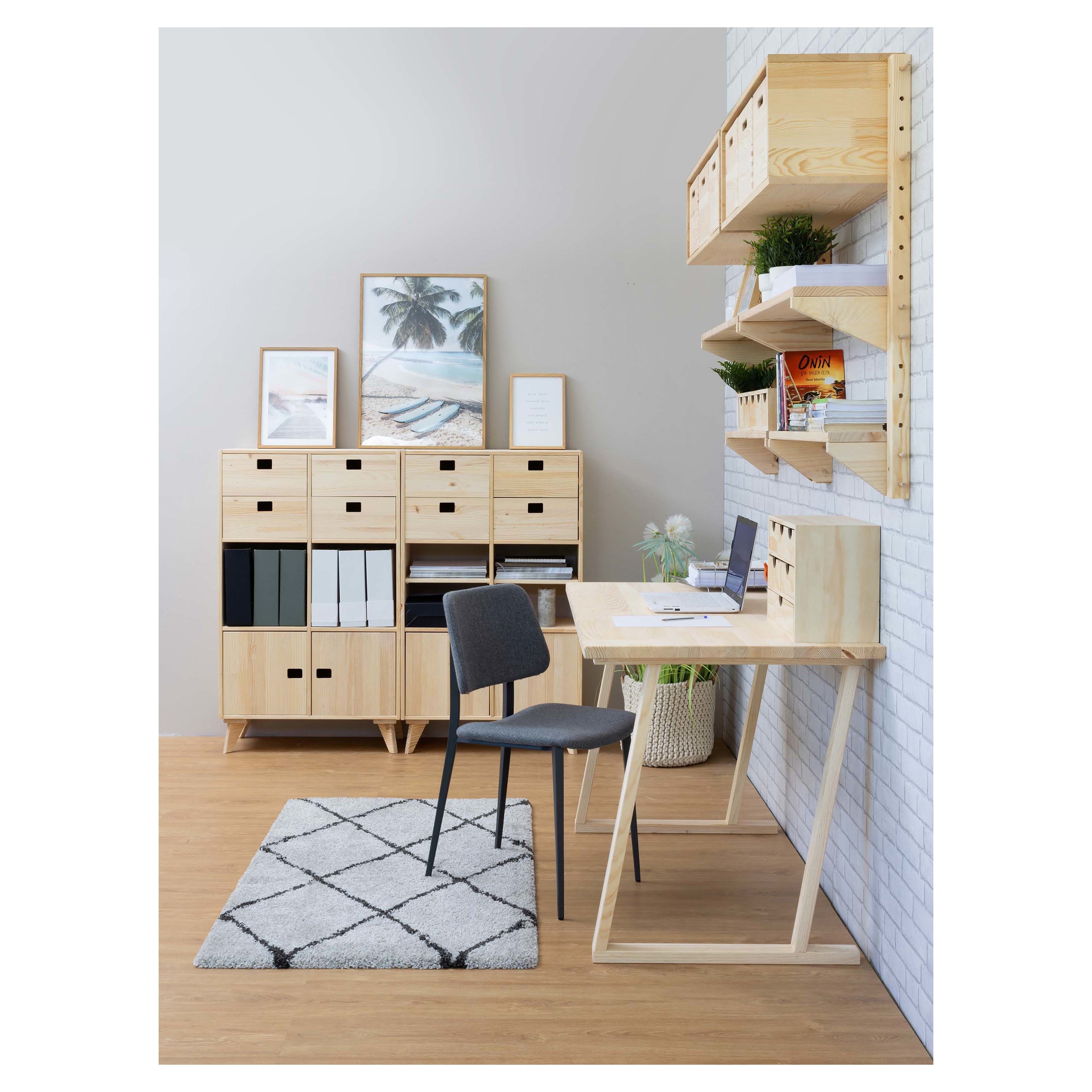 Gambe Per Mobili In Legno Di Faggio Massello - 13.5 Cm, Con Viti E Piastra Di Montaggio, Set Di 4