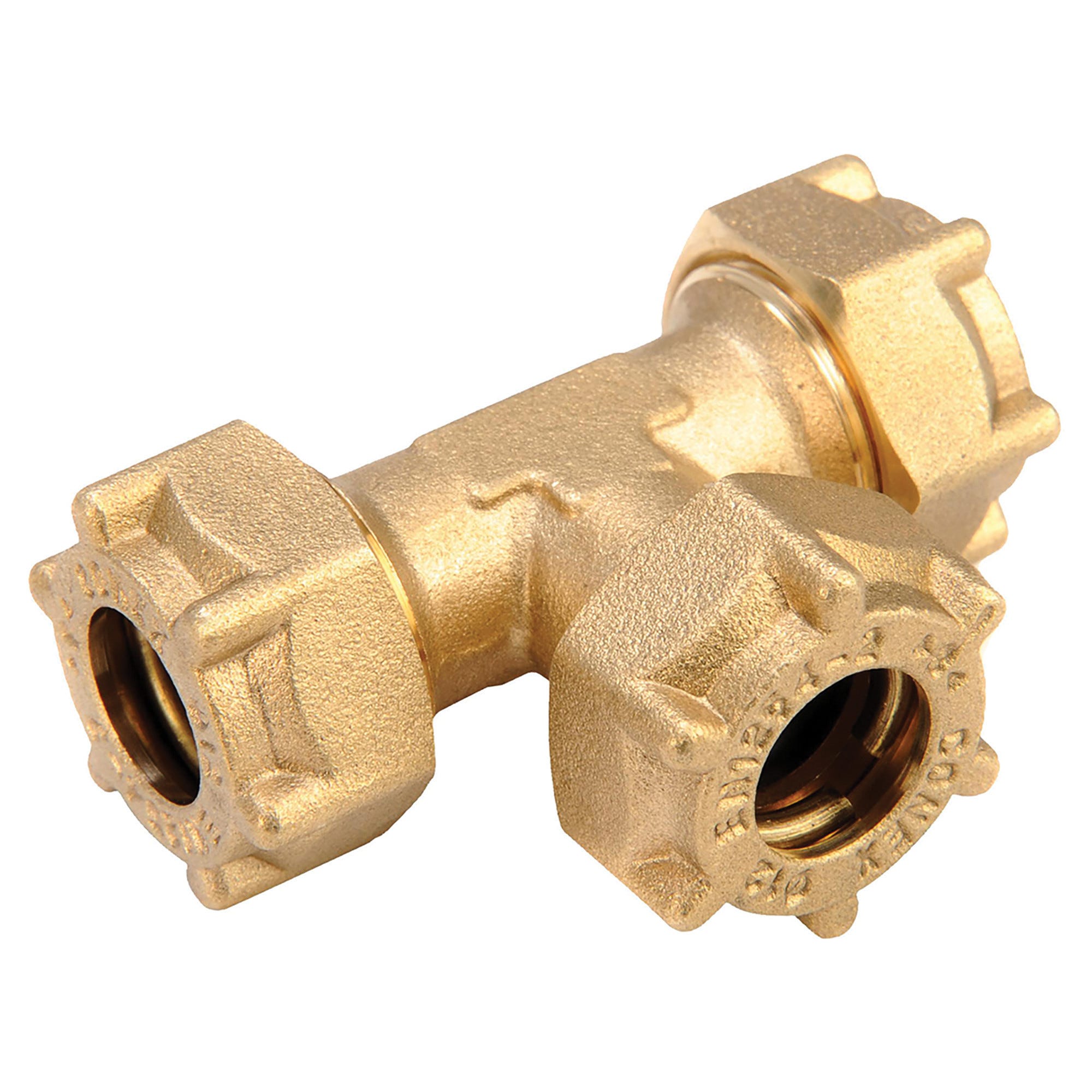 Tecuro Rubinetto A Sfera In Ottone Per Tubo Rame 28 Mm – Raccordo A Compressione, Passaggio Totale, 20 Bar - 2