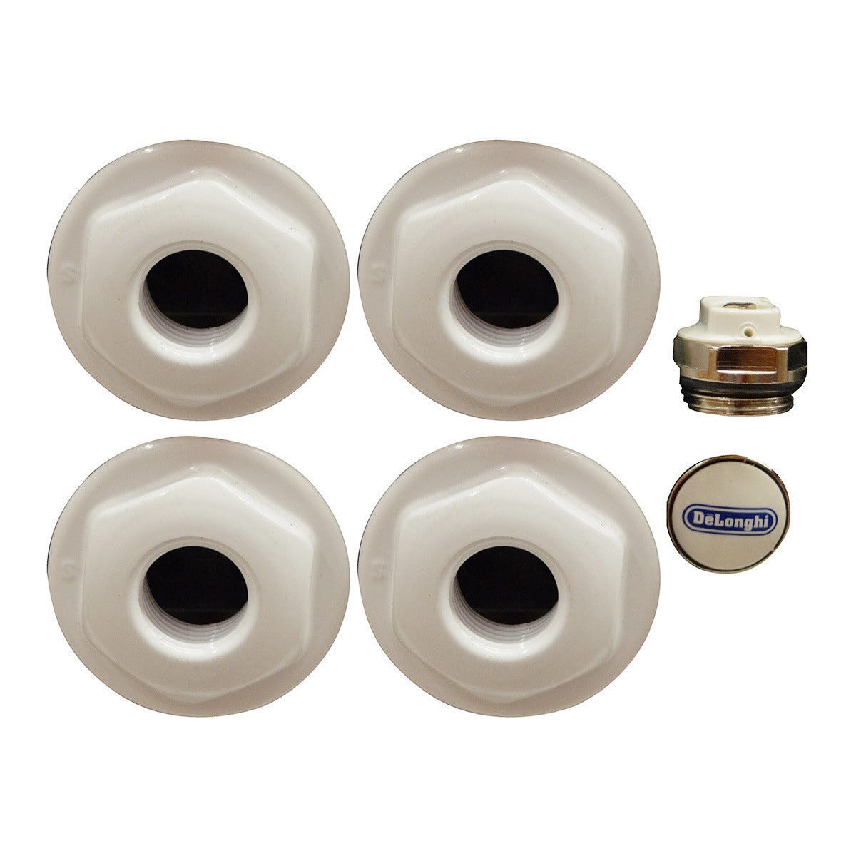 AERZETIX - Set 5 Raccordi Riduttori Per Irrigazione: Passaggio Da 1/2" A 3/4" | Giunti Universali Per Tubi Da Giardino In Plastica Resistenti - 2