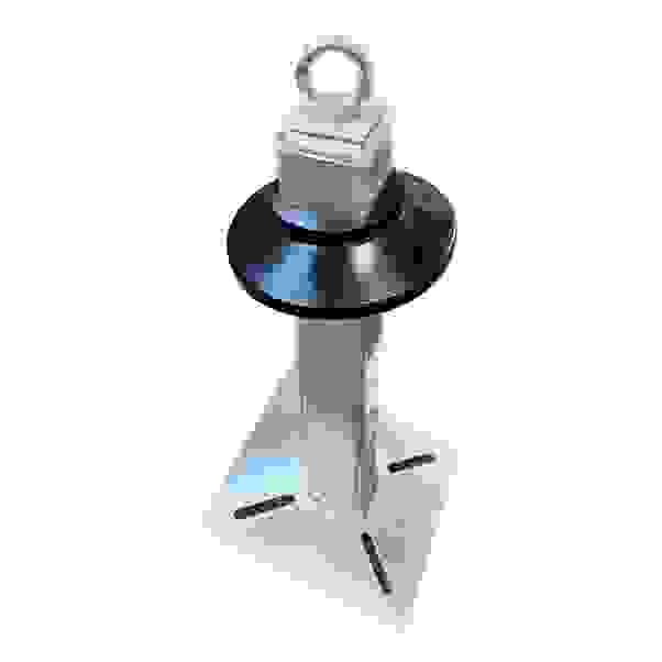 Supporto Per Palo Staffa In Acciaio L 15.5 | Leroy Merlin - Foto 5