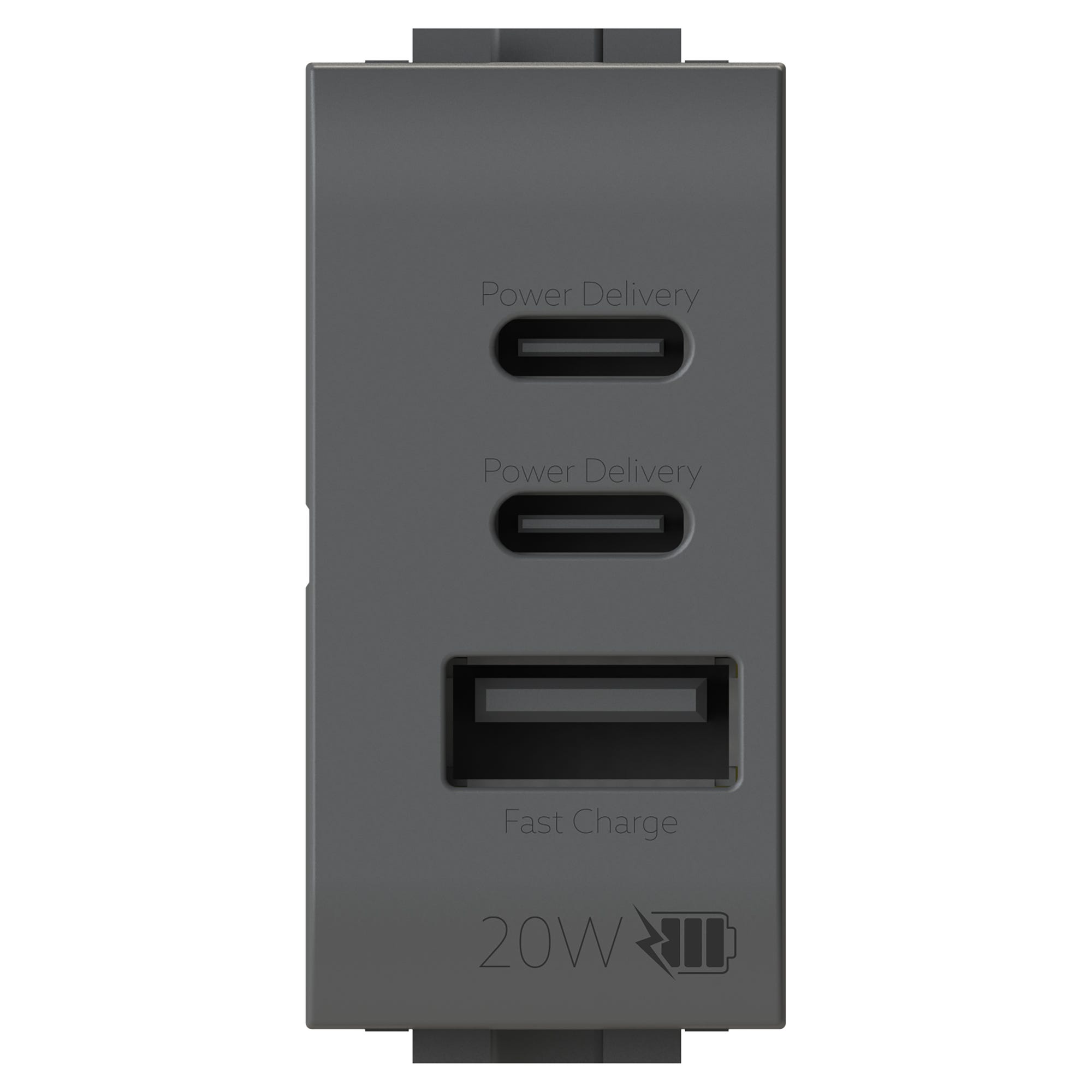 4box Usb PRESA USB 4BOX 3 USCITE POWER DELIVERY 2 USCITE C 1 USCITA A 20W ...