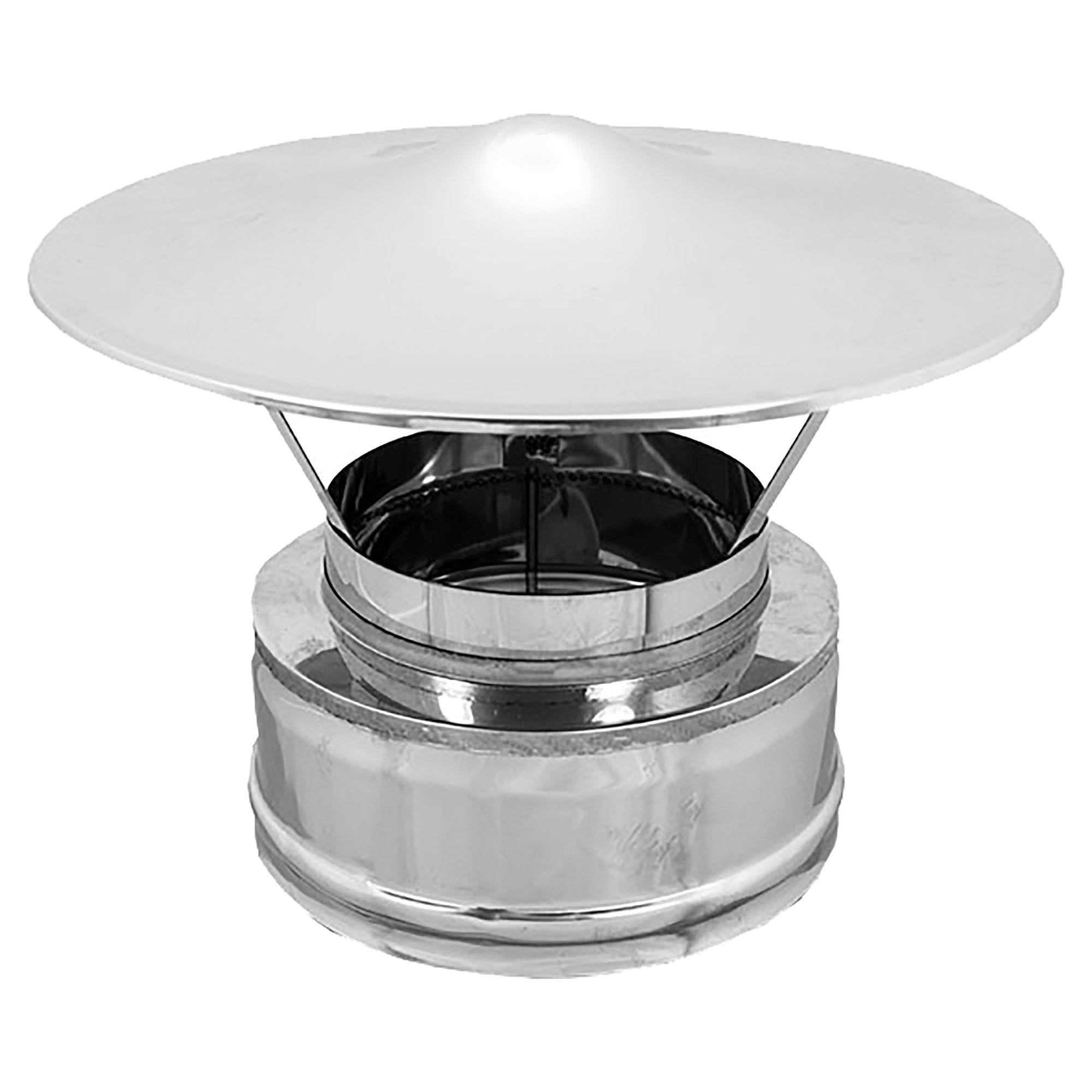 TERMINALE CINESE INOX DOPPIA PARETE Ø 130 mm