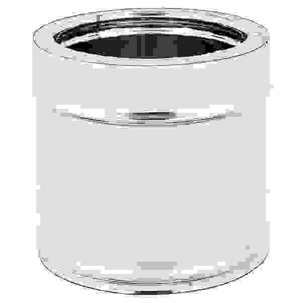 sourcing map 304 tubo rotondo in acciaio inox 7mm OD 0.6mm spessore parete 250mm lunghezza tubo diritto senza cuciture