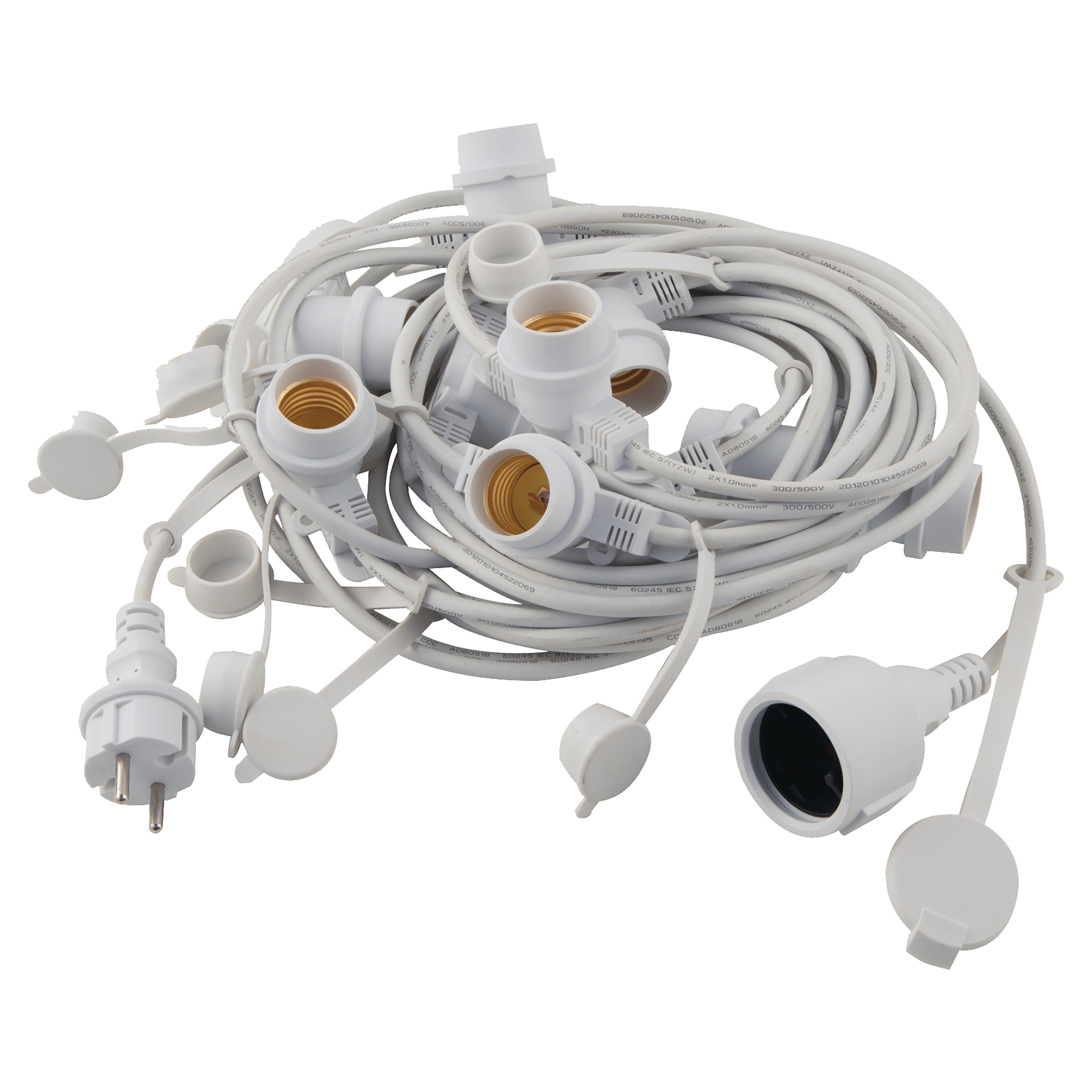 Catena Luminosa A LED Da 3 M Per Esterni E Interni, Tenda Luminosa Natalizia Con Telecomando E Ganci Luce Natalizia A Batteria Impermeabile Ip44 97374029