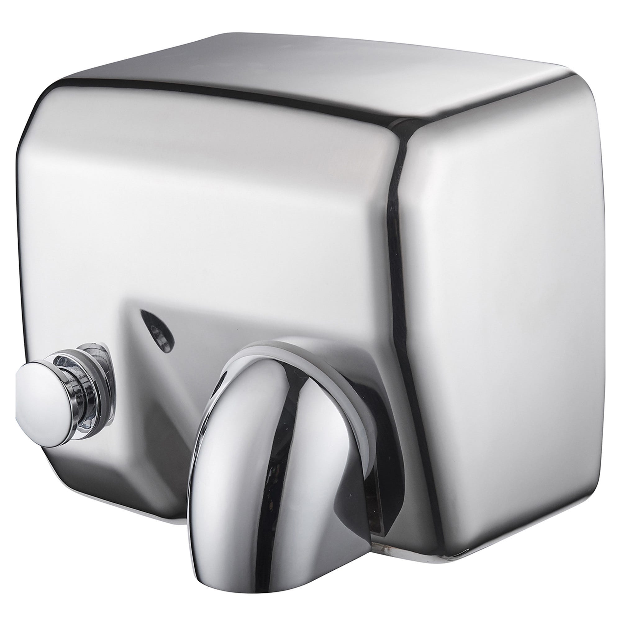 Asciugamani elettrico antivandalo in acciaio inox lucido 2500W