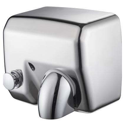Asciugamani elettrico antivandalo in acciaio inox lucido 2500W Asciugamani elettrico antivandalo in acciaio inox lucido 2500W