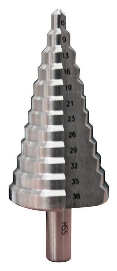 YMYNY Punta Conica Per Trapano In Metallo Punta A Gradini Da 5 Mm A 35 Mm, Cono Triangolare In Titanio Con Rivestimento In Titanio Per Foratura Con Cacciavite Su Acciaio Ottone Legno 84664761
