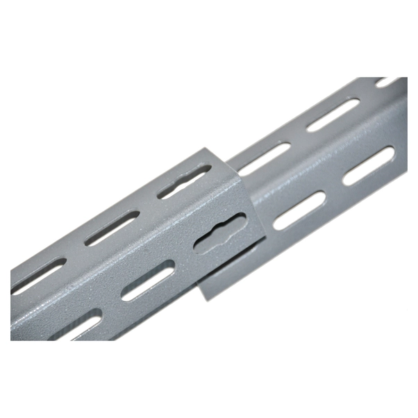 Angolare Per Scaffale Metallico 200 Cm - Lamiera Acciaio Verniciato Antiruggine - Made In Italy - Foto 10