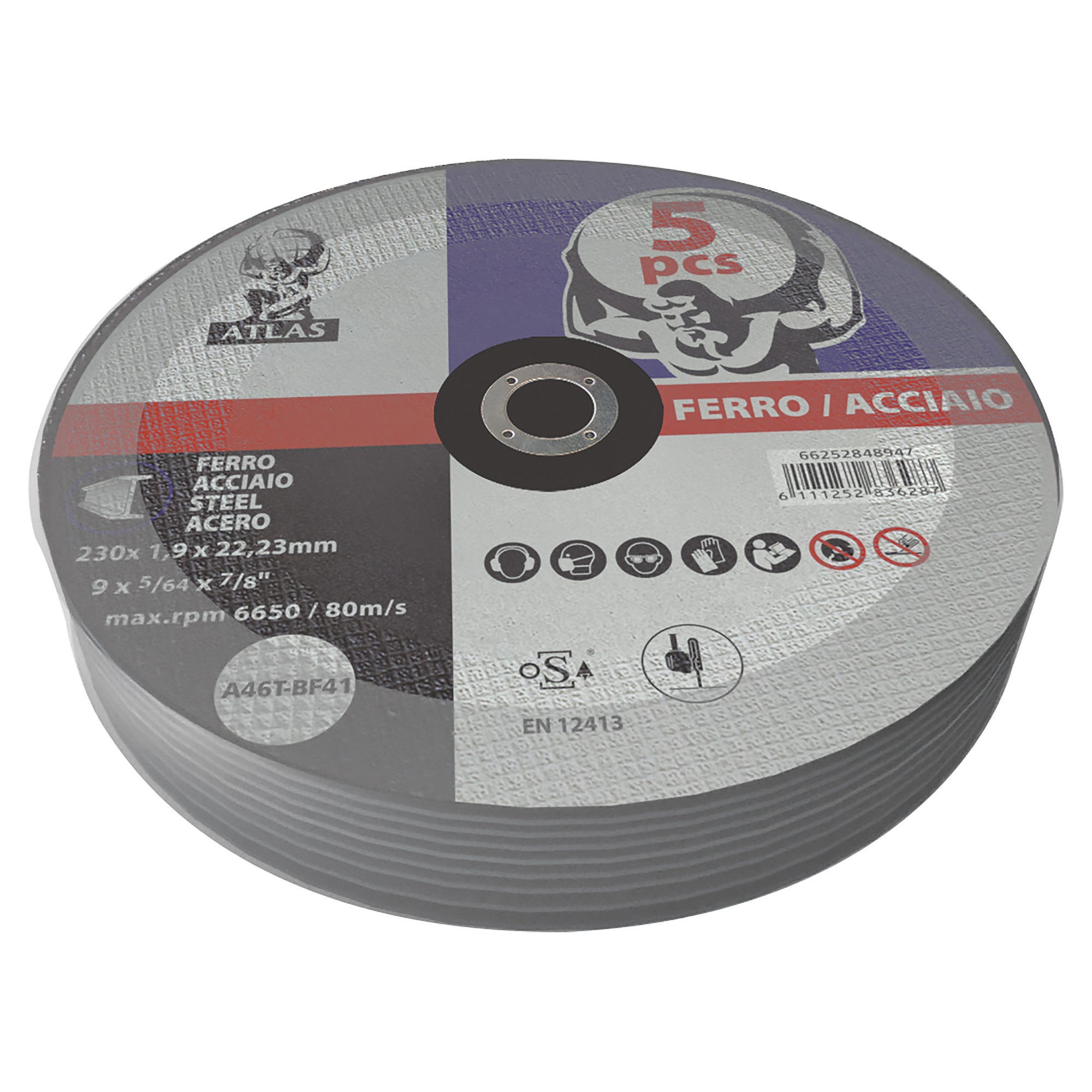 PARWELD - Confezione Da 20 Dischi Da Taglio Sottili In Metallo - Foto 6