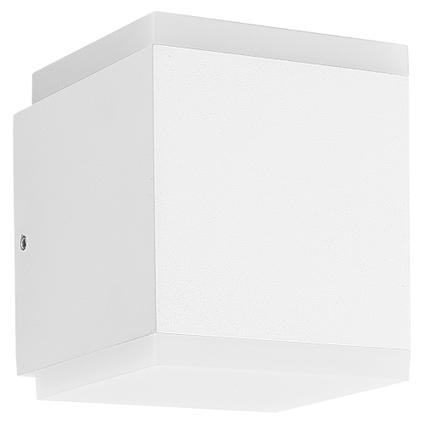 Lampada Parete LED Poole Lighting – Alluminio Bianco, E27, IP54, Esterno UK