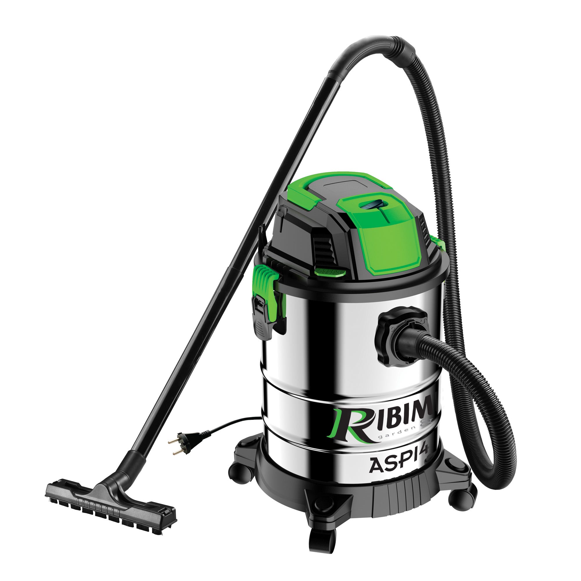 BIDONE ASPIRATUTTO RIBIMEX 1200 W PRCEN022 20 l 4 in 1