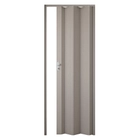 Porta A Soffietto Elly In PVC - Grigio Effetto Tessuto, 83x214 Cm - Foto 4