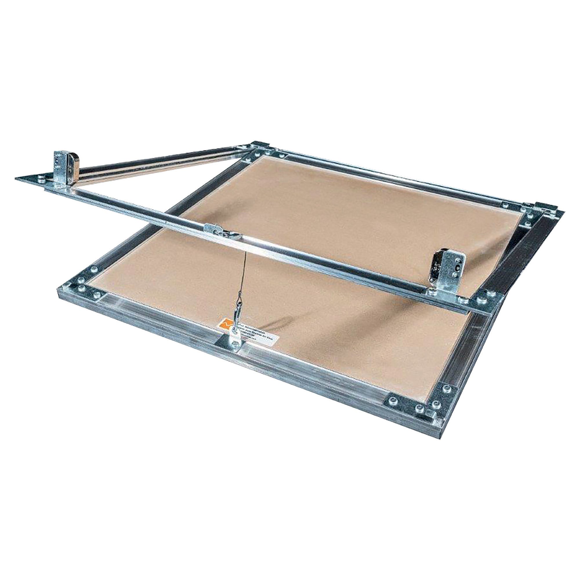 Pannello Di Accesso Con Griglia Di Ventilazione In Alluminio 15x25 Cm – Per Pareti In Cartongesso, Con Filtro In Nylon E Design A Persiana