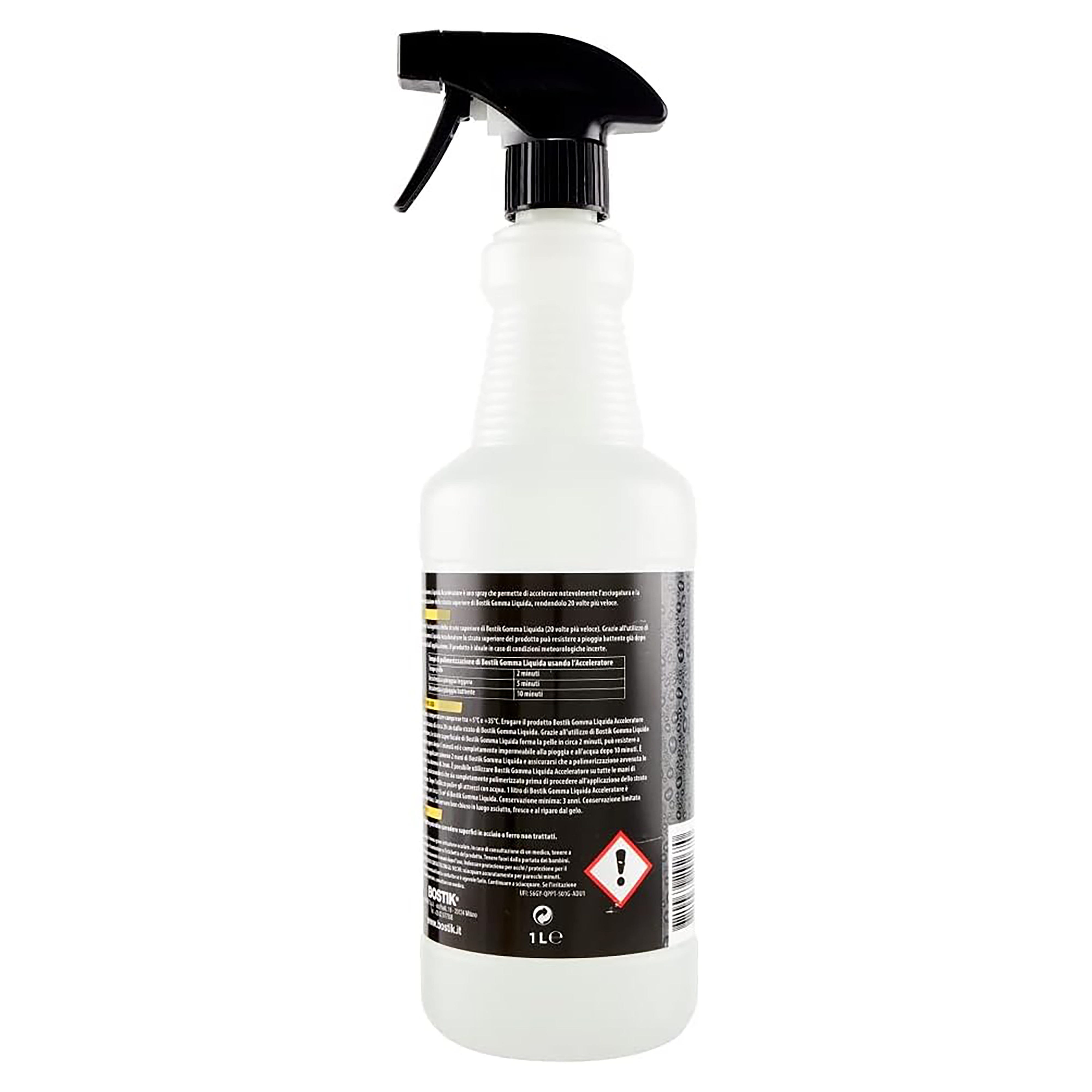MEMBRANA LIQUIDA BOSTIK TRASPARENTE 1 l BARRIERA INVISIBILE FLACONE CON  TRIGGER