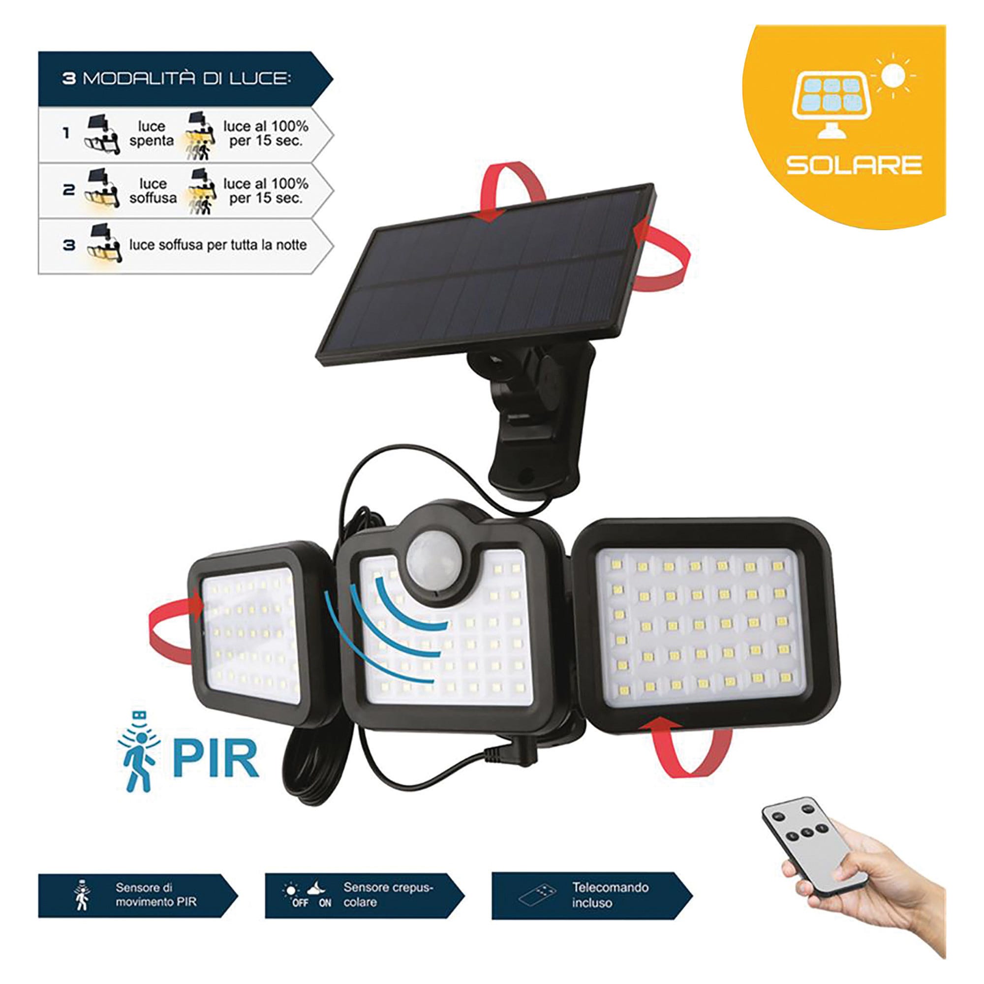 Lampada Lampadina E27 9W Luce Calda LIFE Con Sensore Crepuscolare - Foto 6