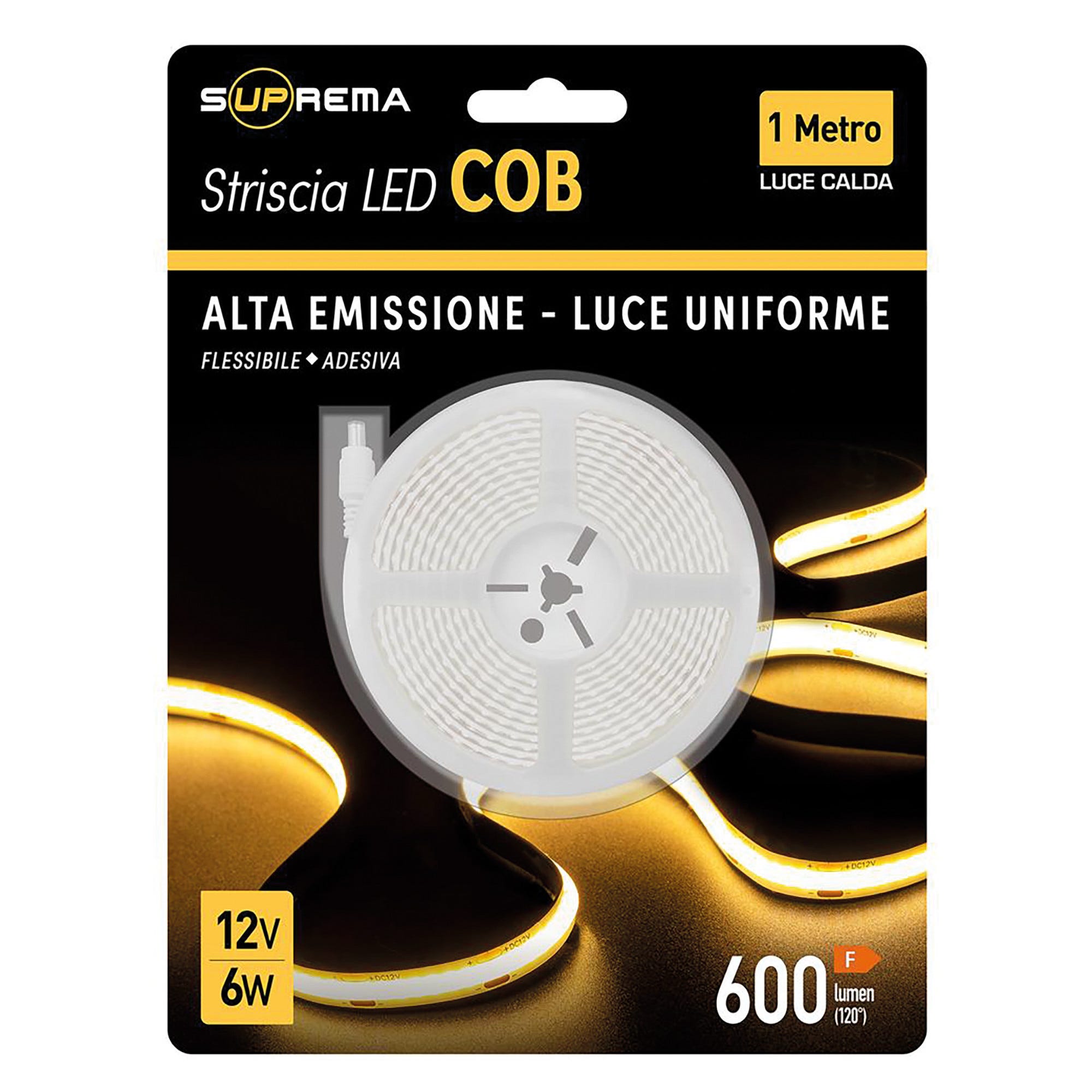 thumbnail interactive-video image 1 of SmartLight Premium COB LED Strip – 12V Warm/Cool White, 360 LEDs/m, 901 Lumens/m, 1-5m 1 of 5