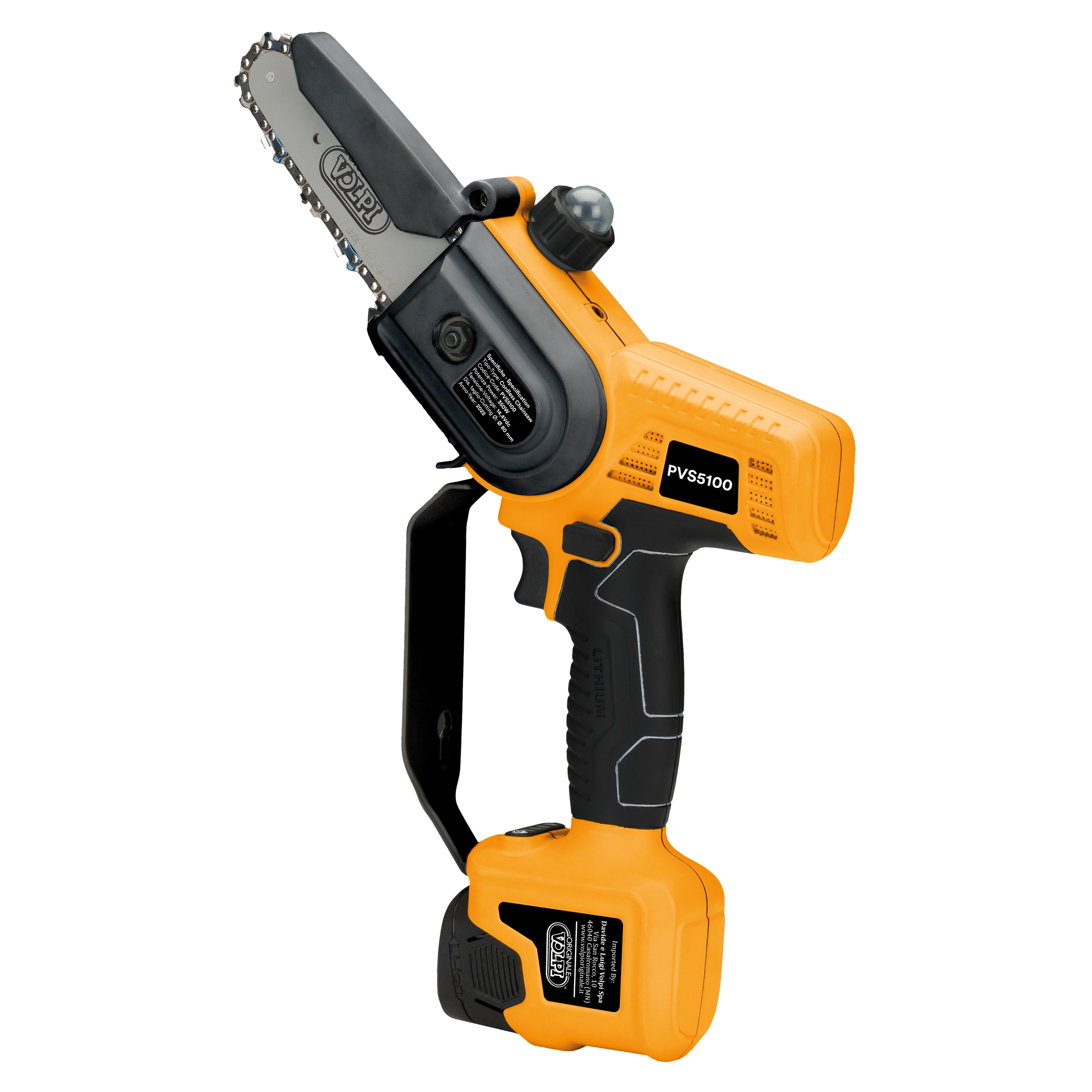 MINI SEGA ELETTRICA A BATTERIA 88V MOTOSEGA 6" CATENA POTATURA RAMI 2 - Foto 10