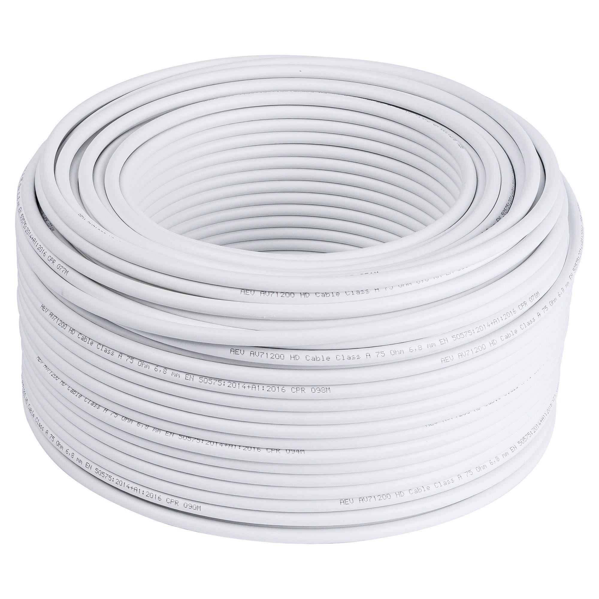 Cavo Antenna Coassiale 1,5 M Doppio Schermo Nero #m719 - Foto 9