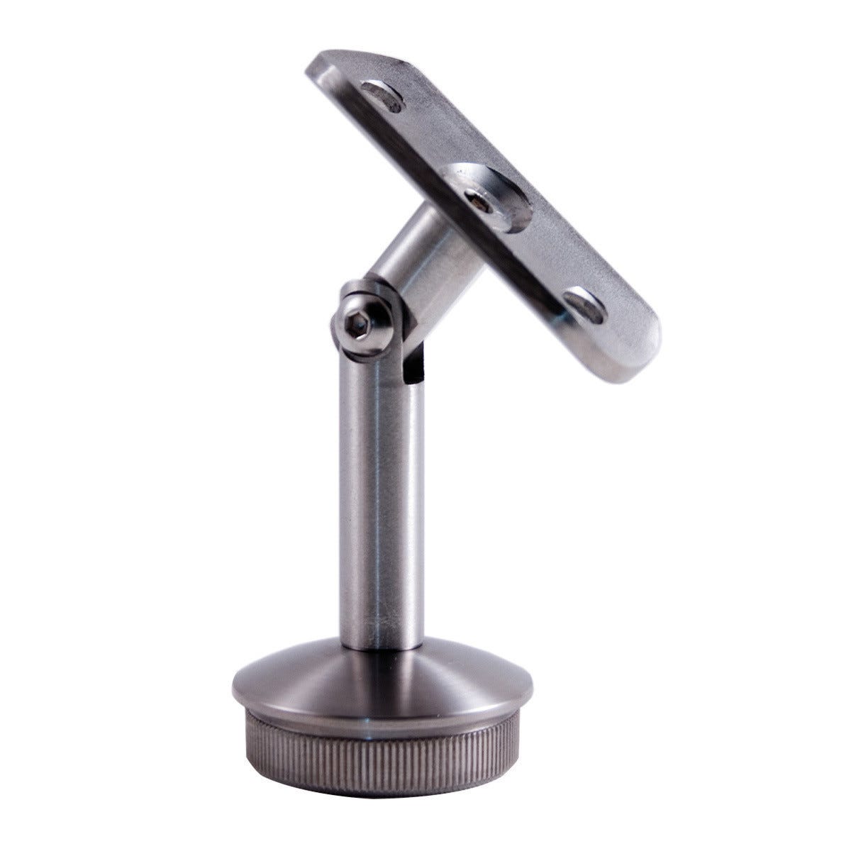 Doppio Supporto Per Binari Tenda Frontali In Acciaio Inox – Diametro 30 Mm – Staffa Per Due Tende Con Viti E Tasselli Inclusi - 4