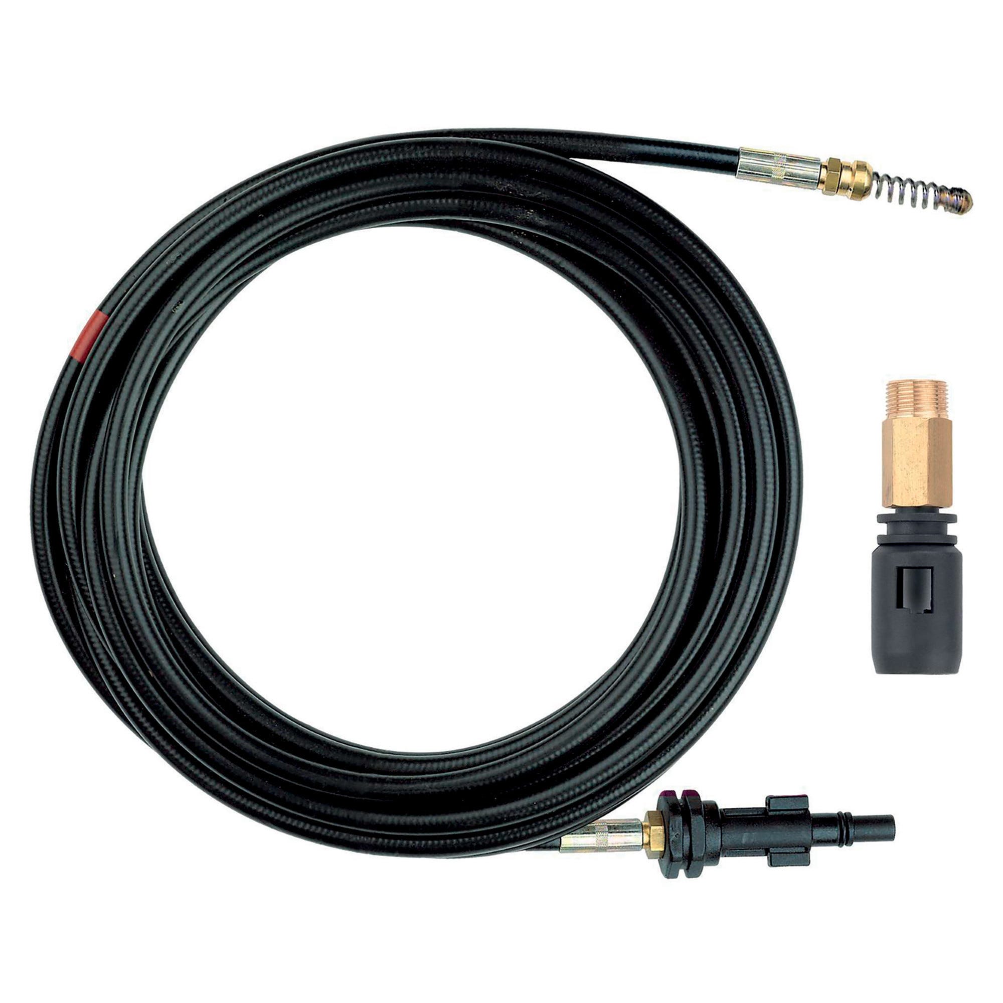 Sonda Sturatubi Fexrror Da 10 M Con Avanzamento Automatico – Molla Per Lavandini, Vasche E Docce, Compatibile Con Trapano