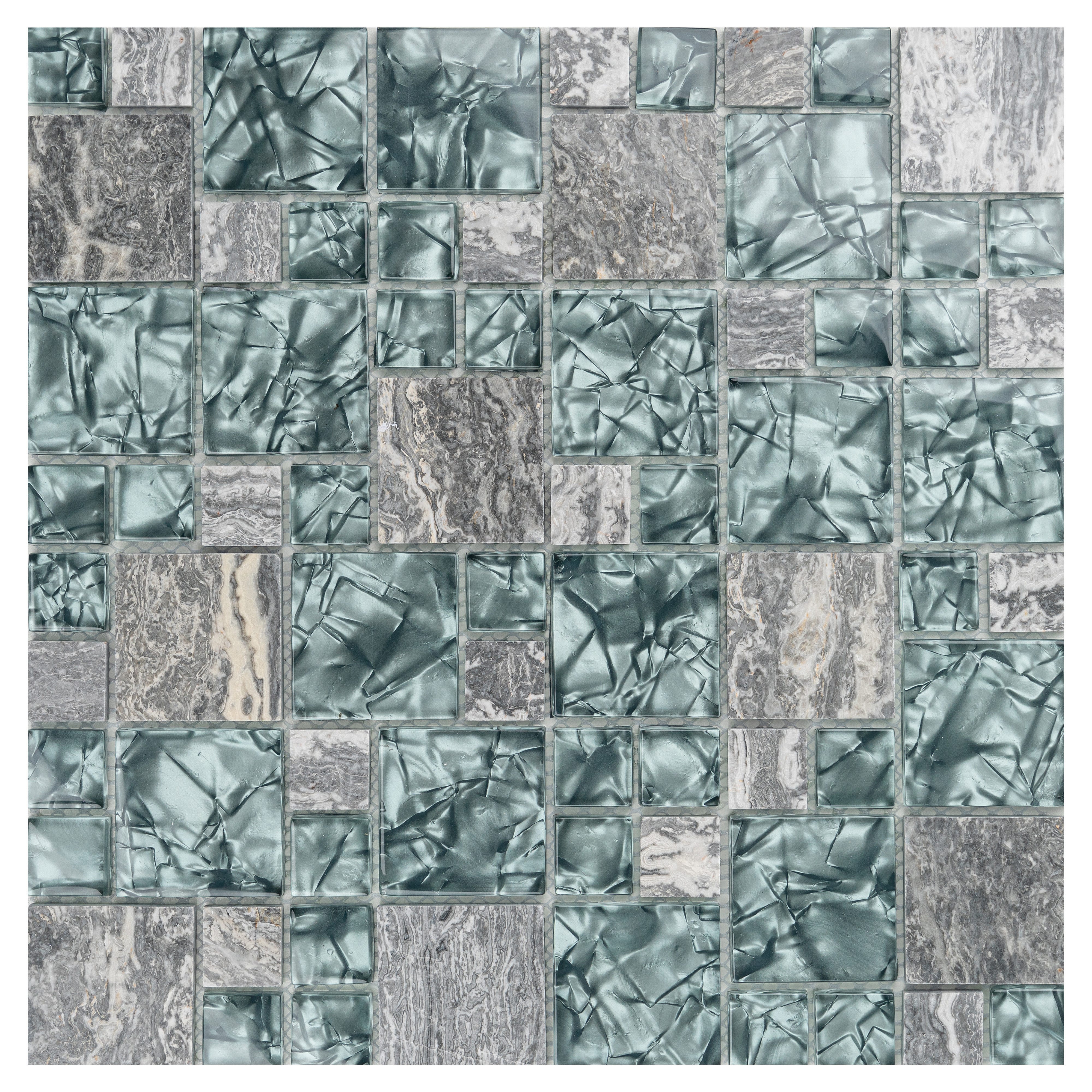 Mosaico vetro Sun & dark multicolore | Leroy Merlin