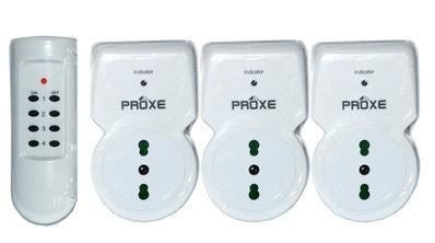 Prese elettriche telecomandate: kit da tre in sconto a 24,74 euro