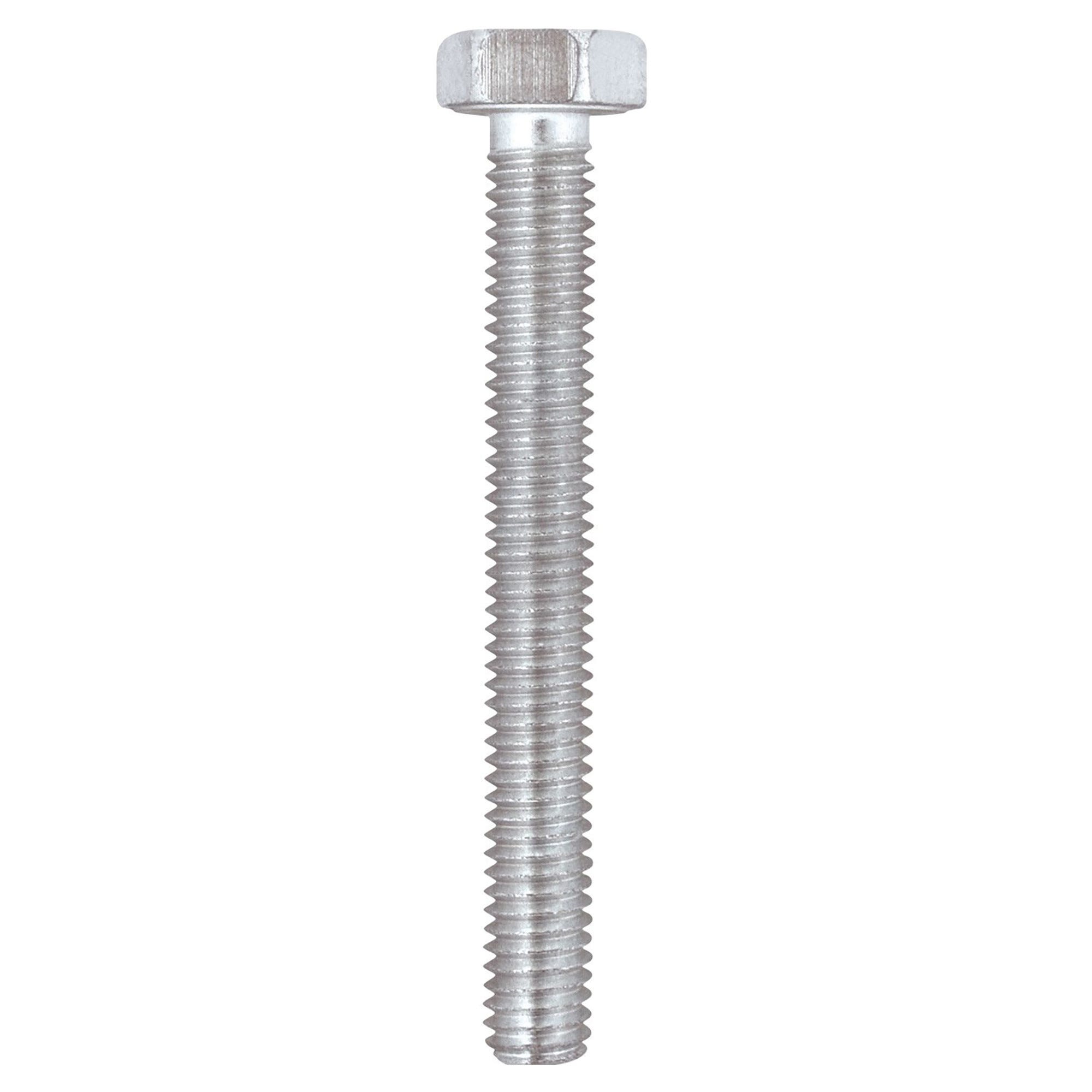 Connex Vite A Testa Esagonale DIN 931 - M12 X 200 Mm, Zincato, Confezione Da 1 Kg - Foto 8