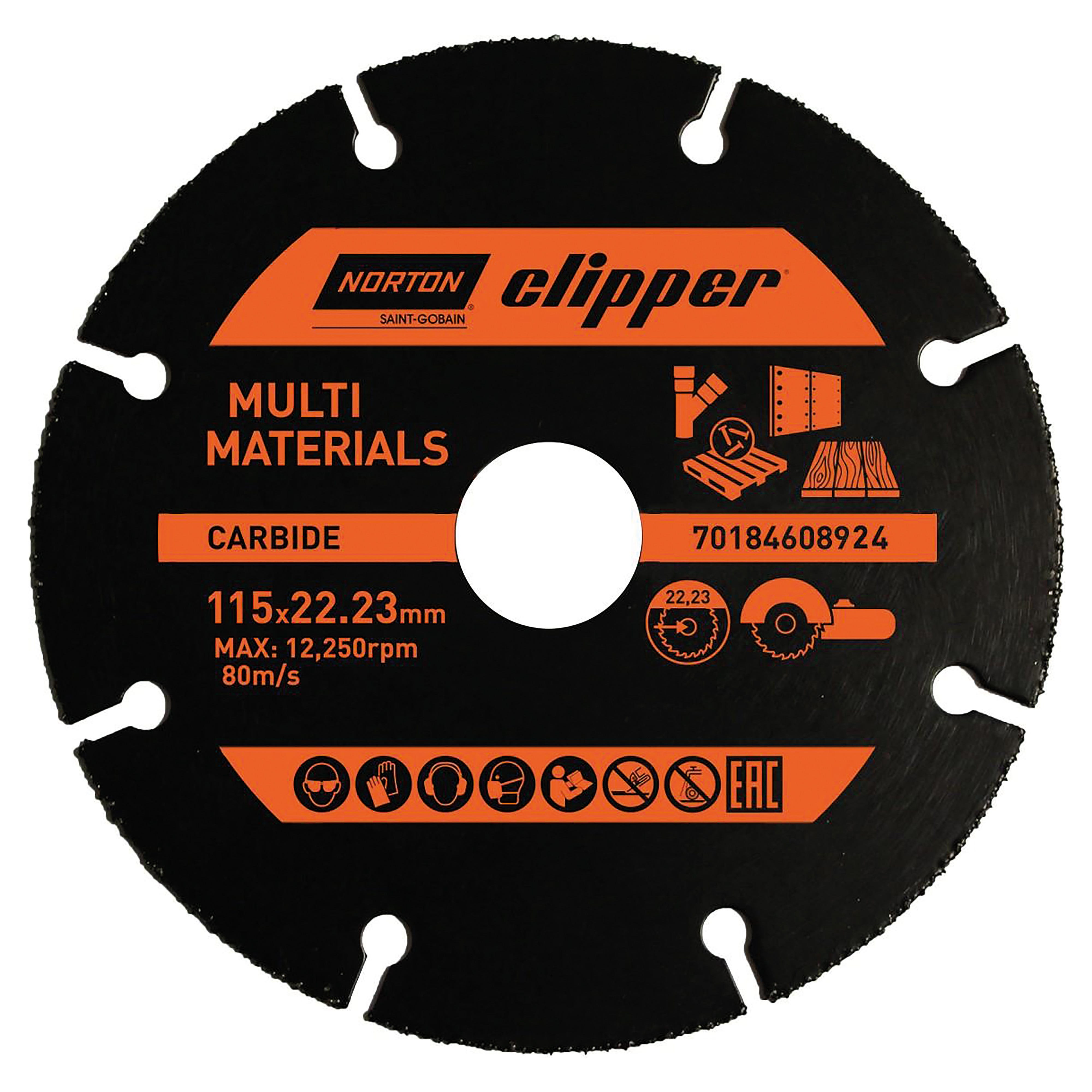 DISCO NORTON CLIPPER UNIVERSALE 115 Mm PER SMERIGLIATRICE TAGLIO DISCO NORTON CLIPPER UNIVERSALE 115 Mm PER SMERIGLIATRICE TAGLIO