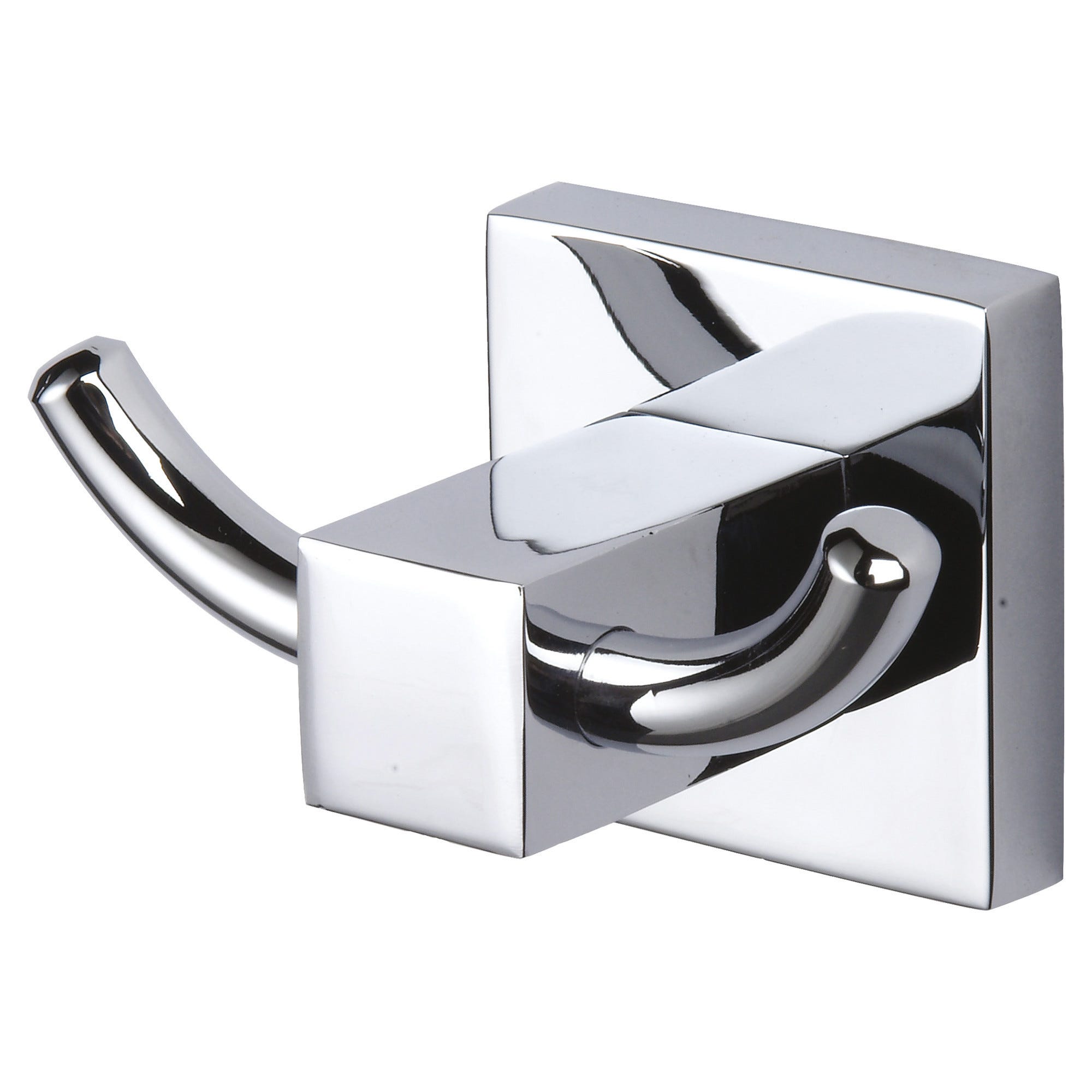 Moen BP3703CH Gancio Doppio Cromato – Porta Asciugamani A Muro Per Bagno, Design Moderno