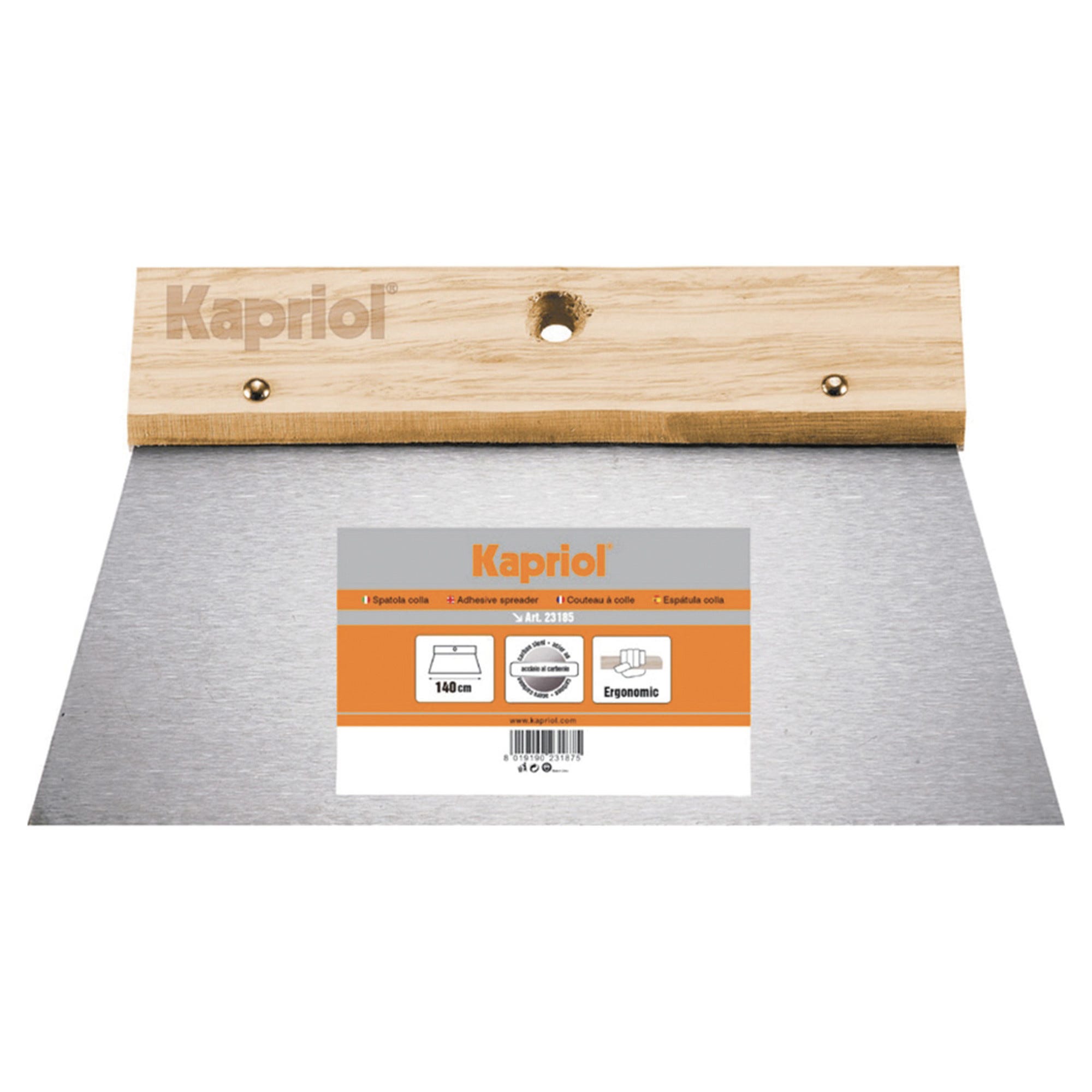Mestolo monoblocco light diametro 140 mm e manico L 390 mm