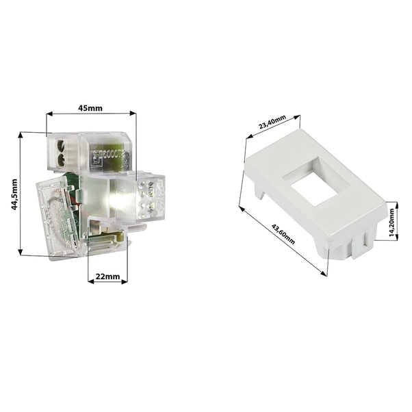 Lampada Di Emergenza ECI 1 Modulo LED - Compatibile Matix, Luce Bianca - Foto 10