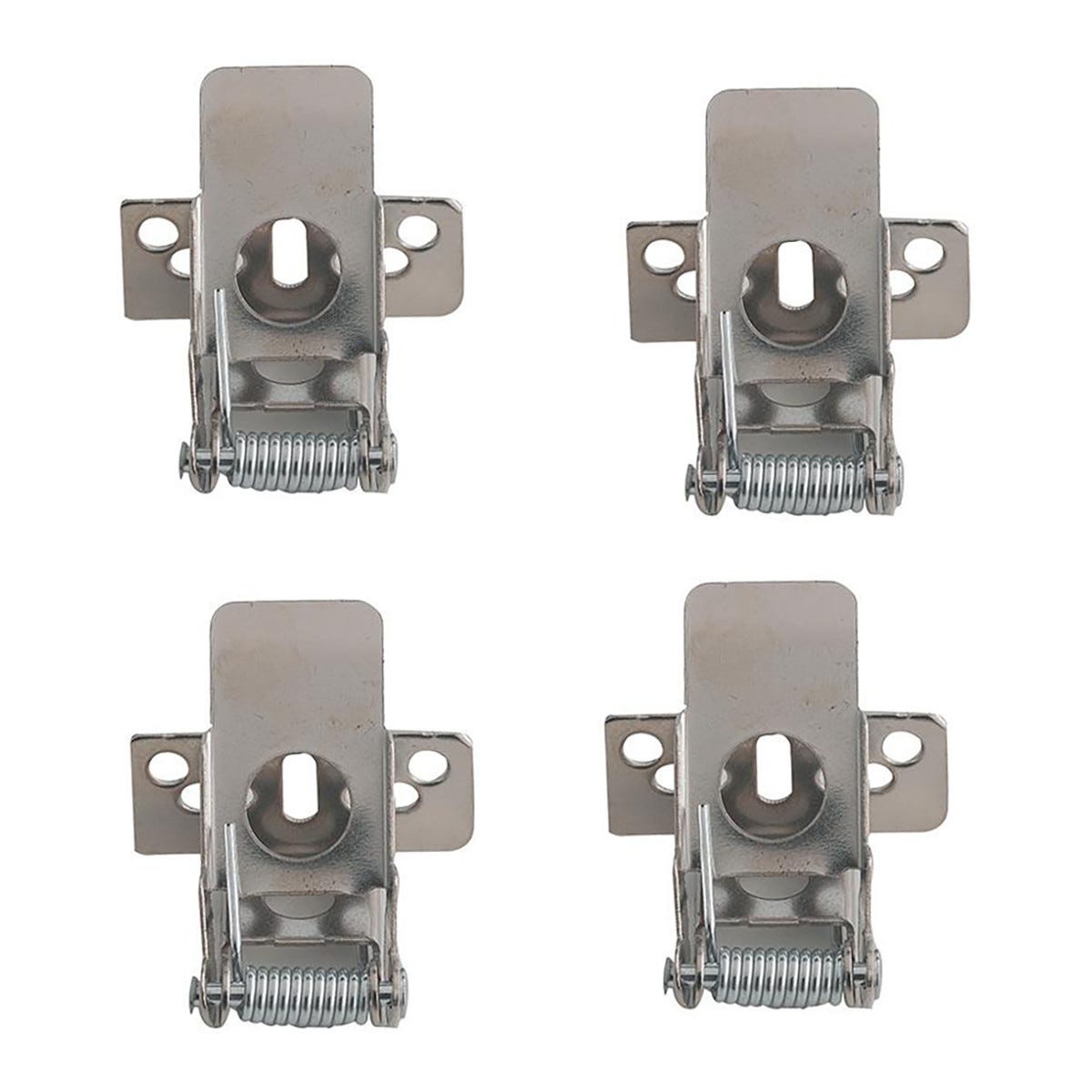 NACETURE 50 Ganci Per Luci Natalizie In Acciaio Inox Per Grondaie - Resistenti Alla Ruggine, Riutilizzabili, Per Luci LED E Decorazioni Esterne - 3
