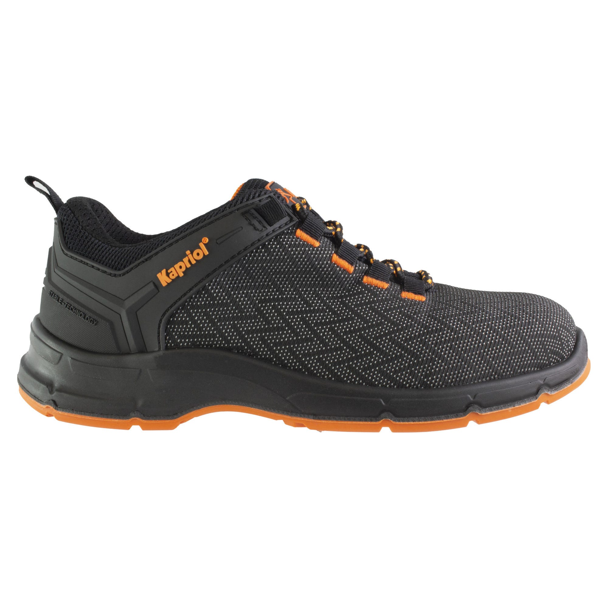 Reis Scarpe Antinfortunistiche Uomo: Stivali In Pelle Con Puntale In Acciaio, Nero/Rosso - 4