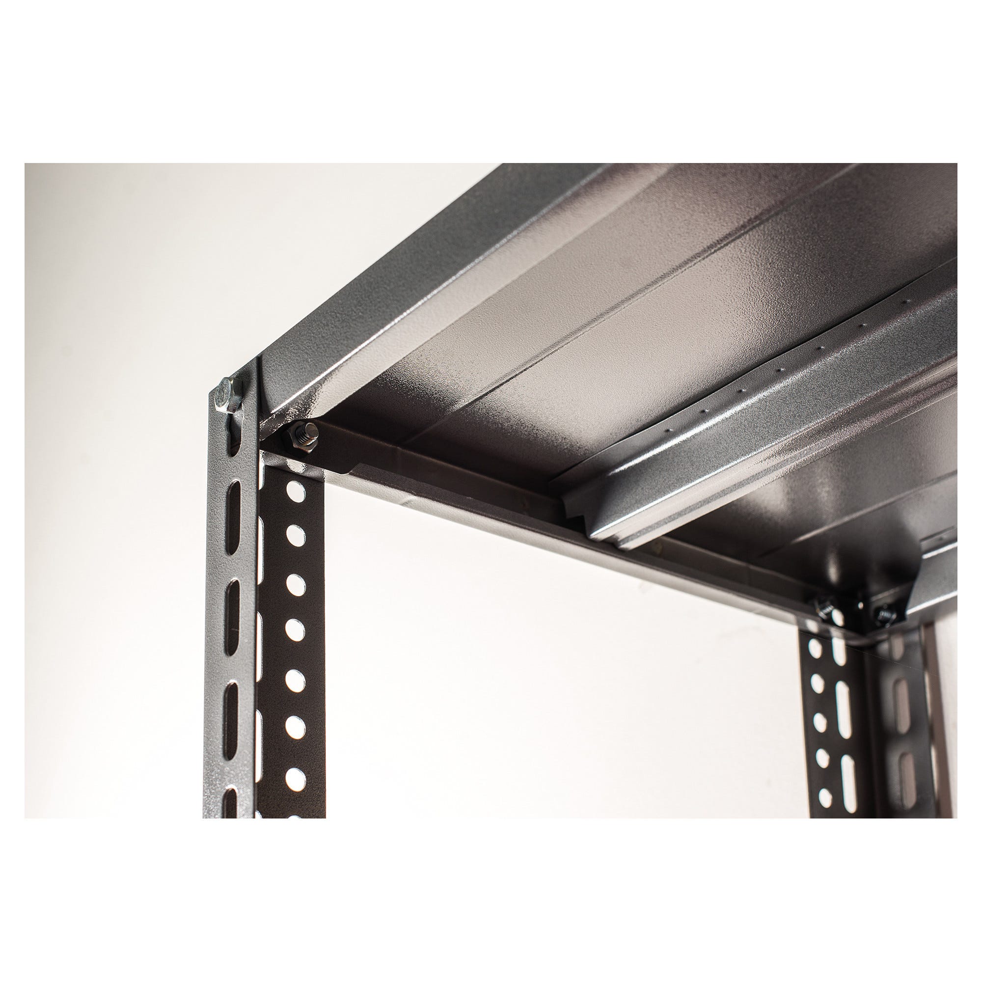 Mensola In Acciaio Inox Doppia Per Cucina 2 Ripiani Scaffale A Parete 60 X 40cm 90868796 - 11