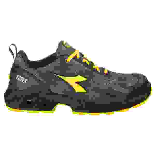 Zapatos Altos Diadora Scarpe Grigionero - Talla 41 EU, Gris Y Negro Con Suela De Goma