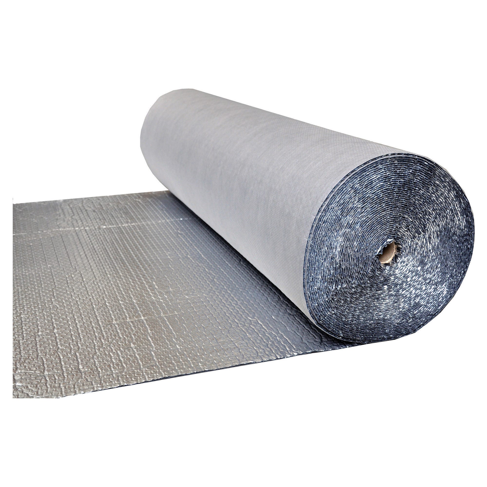 Isolante Termoriflettente 1m X 10m - Doppia Faccia Alluminio, 4mm | Per Pareti, Tetti, Finestre