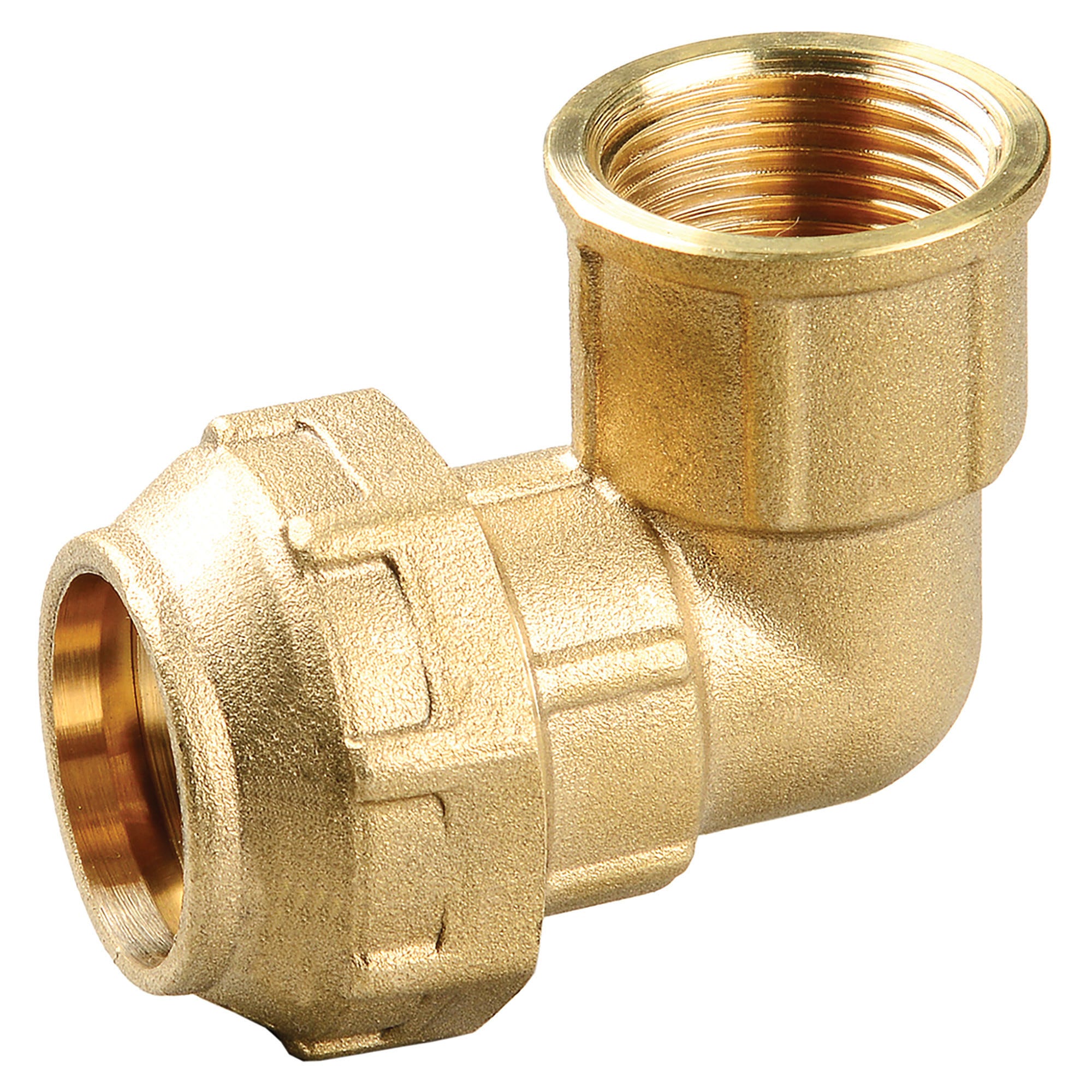 Set 6 Raccordi In Ottone 1/4" BSP - Valvole A Sfera, Tee E Nipli Per Impianti Aria E Acqua