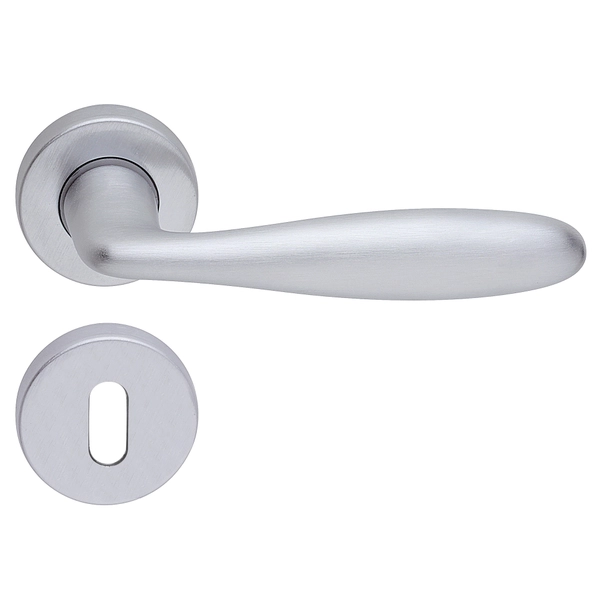 MEZZA MANIGLIA COTTALI - VEGA CROMO SATINATO QUADRO 8 Mm