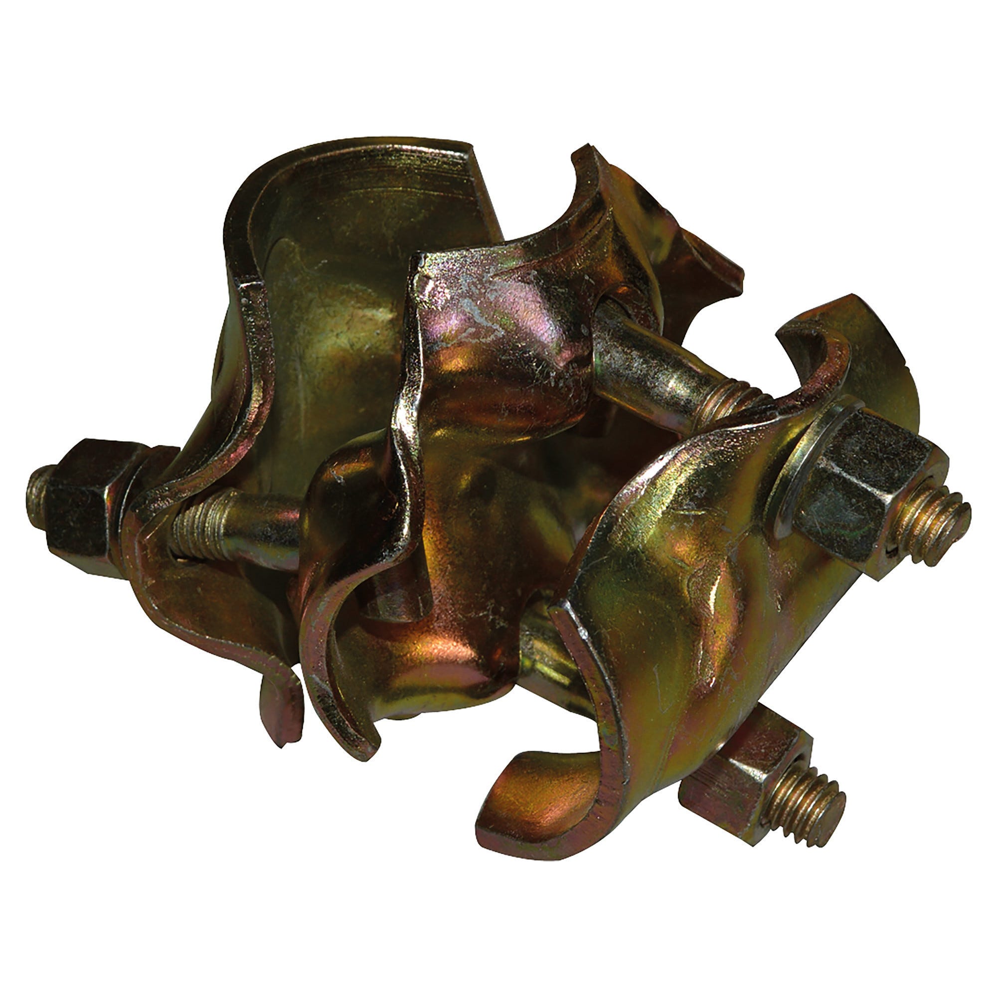 Giunto Per Ponteggio Ortogonale Zincato - 4 Bulloni Da 48mm - Per Costruzioni E Lavori Edili - Foto 6