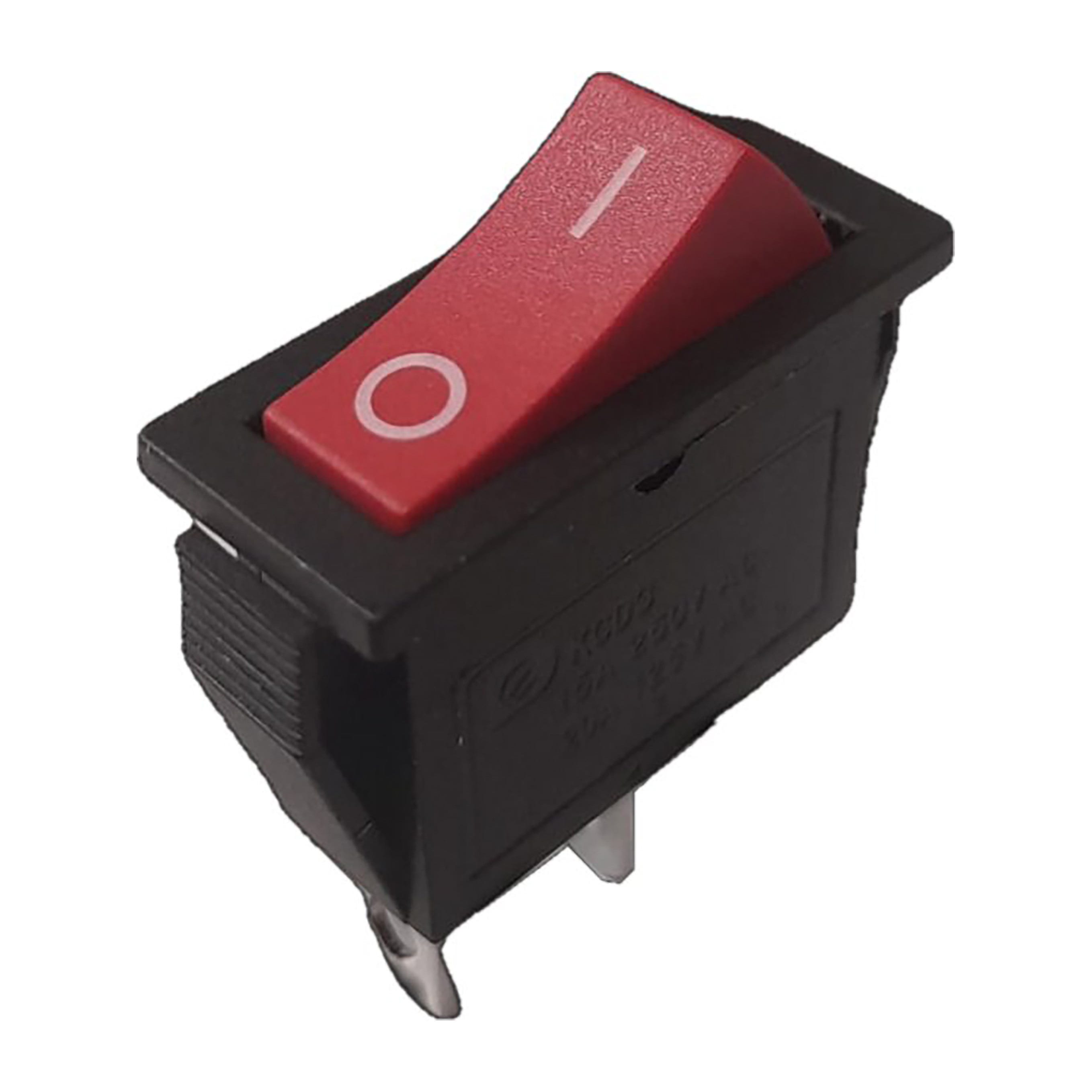 INTERRUTTORE A PRESSIONE LED 3A COLORE BLU 16 mmTERMINALI A SALDARE 250V