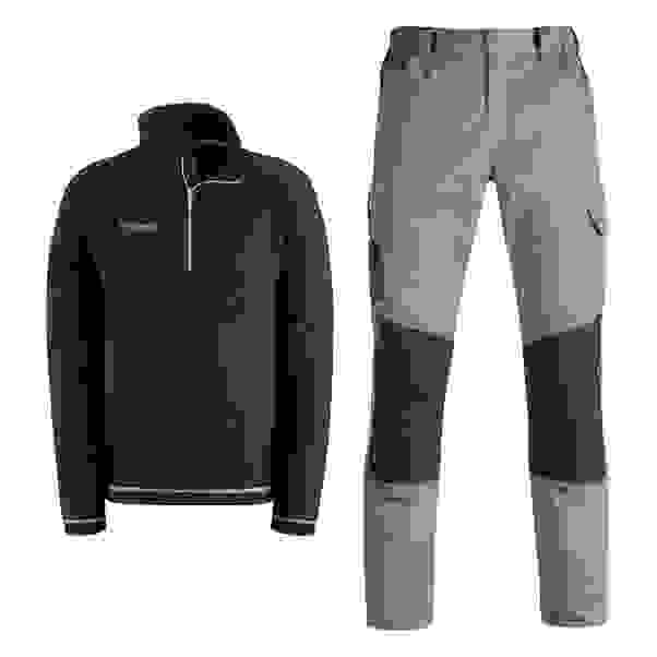 Pinewood Samuel Guanti In Pile Termici | Uomo Taglia L | Morbidi E Traspiranti | Colore Nero