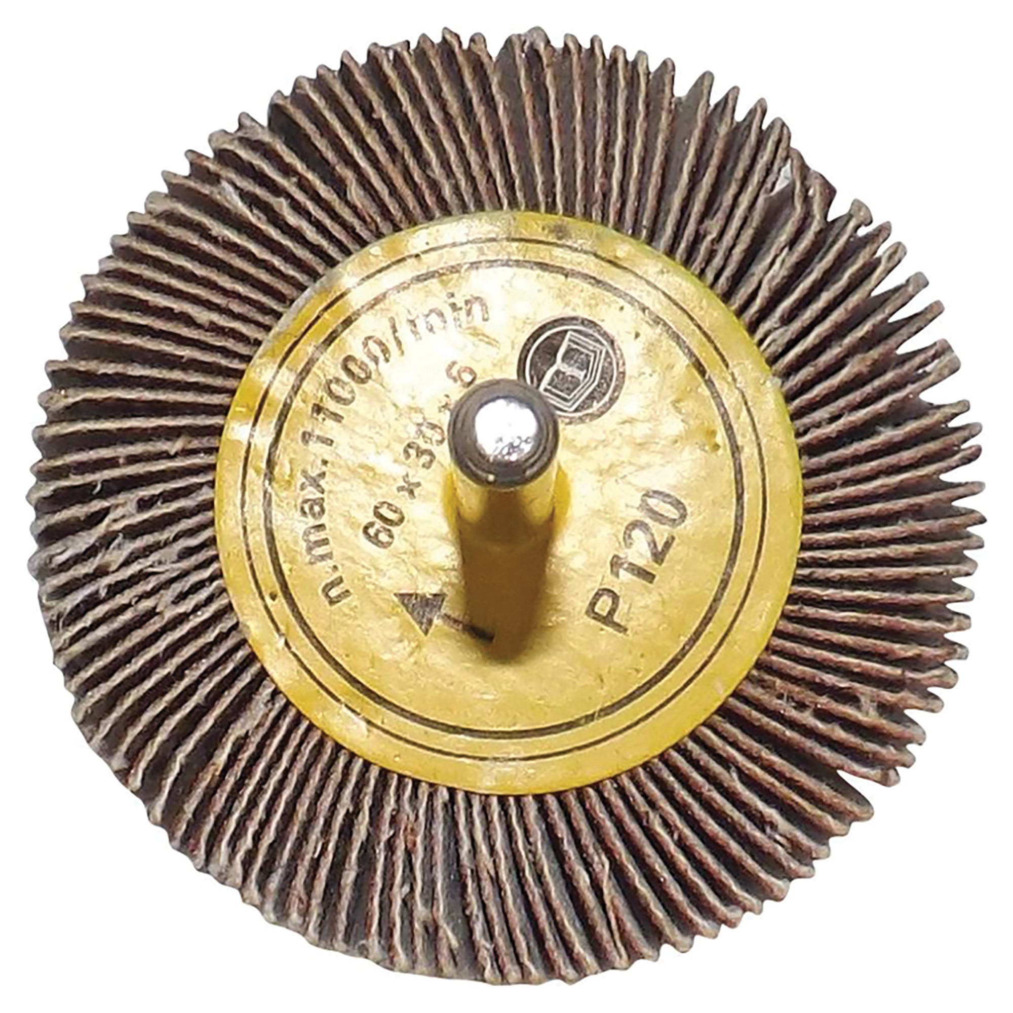SPAZZOLA ABRASIVA A DISCO PER TRAPANO 100mm LEGNO ACCIAIO E RAME SILV 589713 69150001
